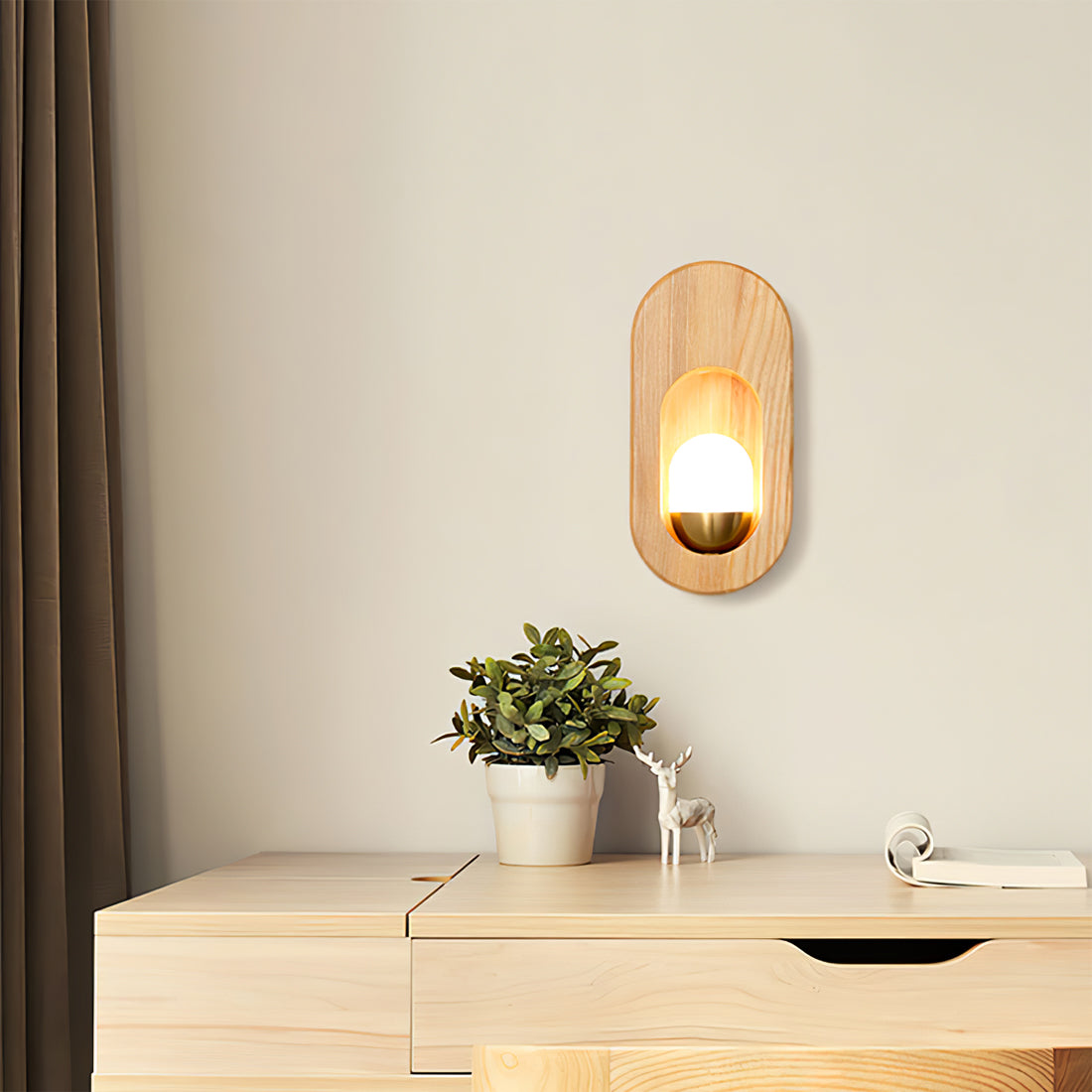 Egg Chaymae Wall Lamp - Lumpaz