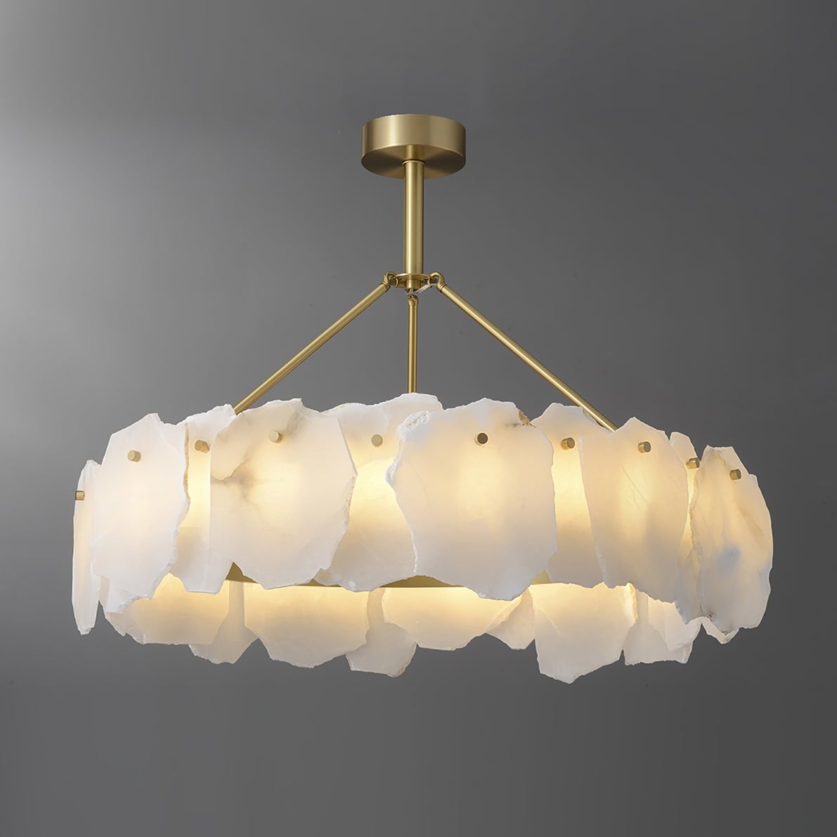 Burton Alabaster Chandelier - Lumpaz