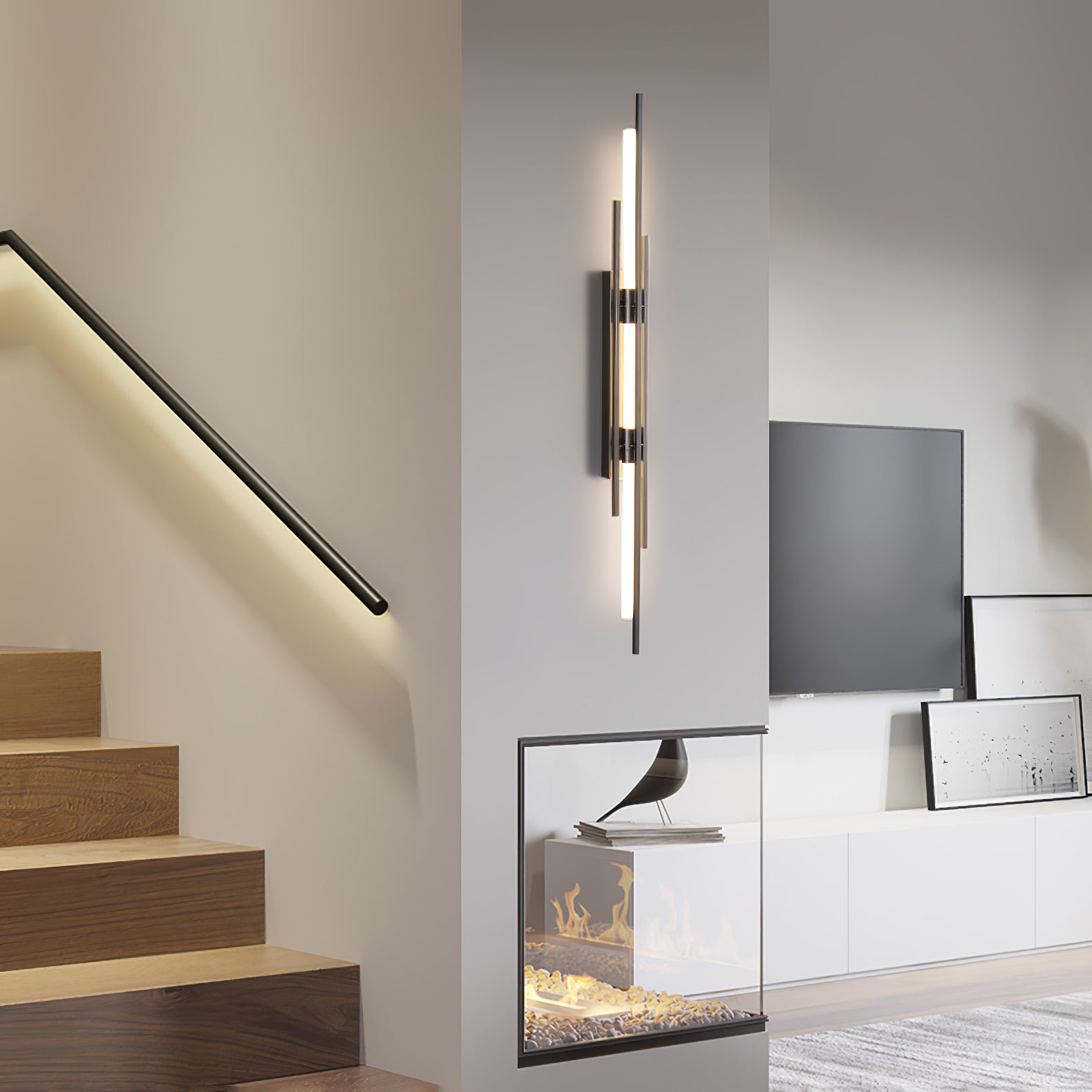 Brass Line Wall Lamp - Lumpaz