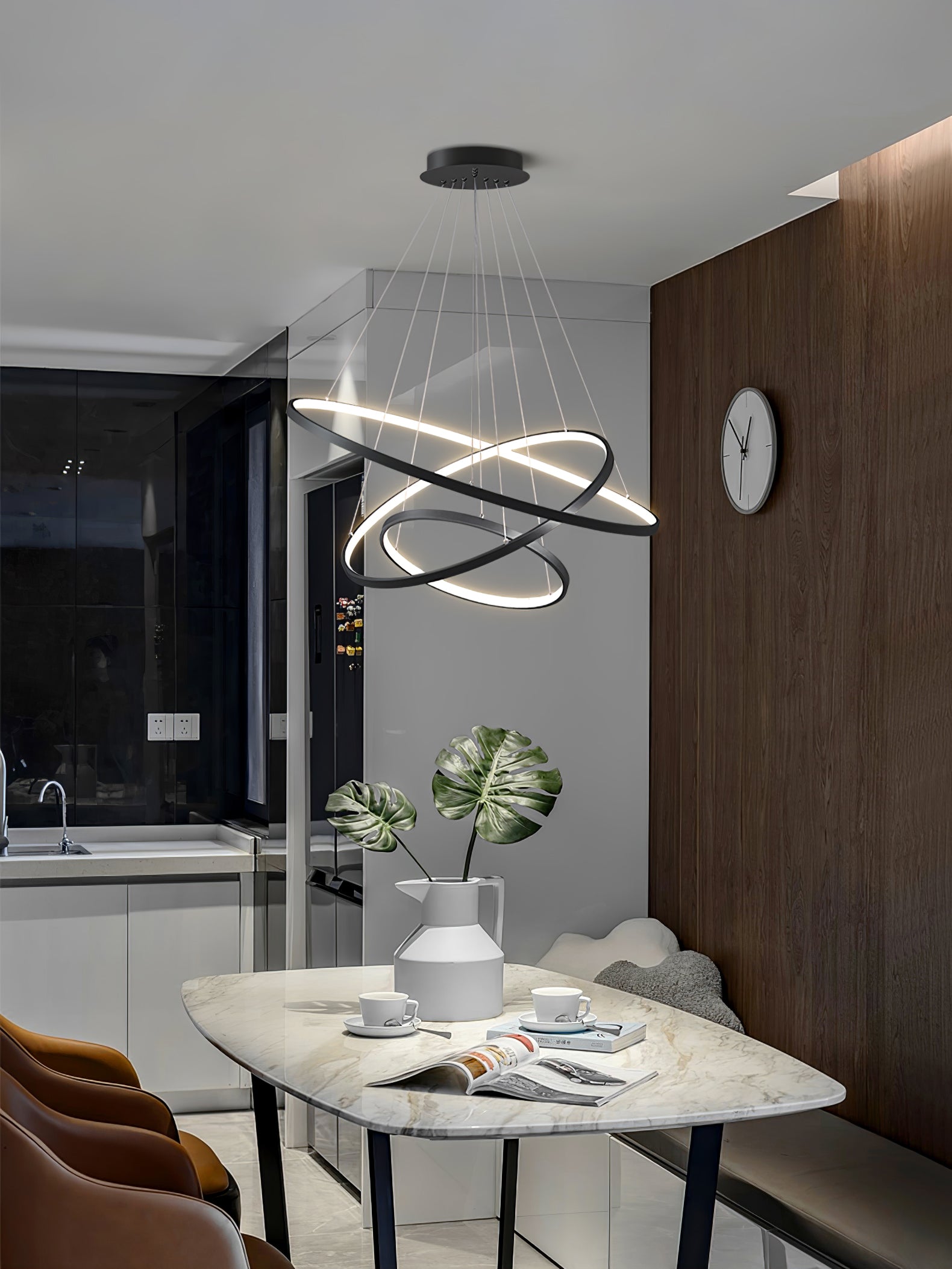 Floating Ring Chandelier - Lumpaz
