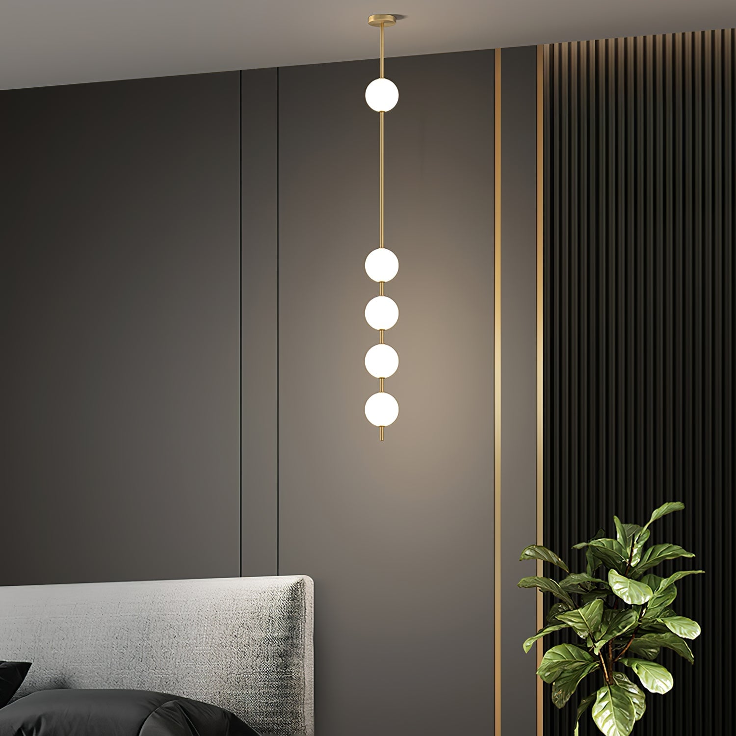 Vertical Balls Pendant Lamp - Lumpaz