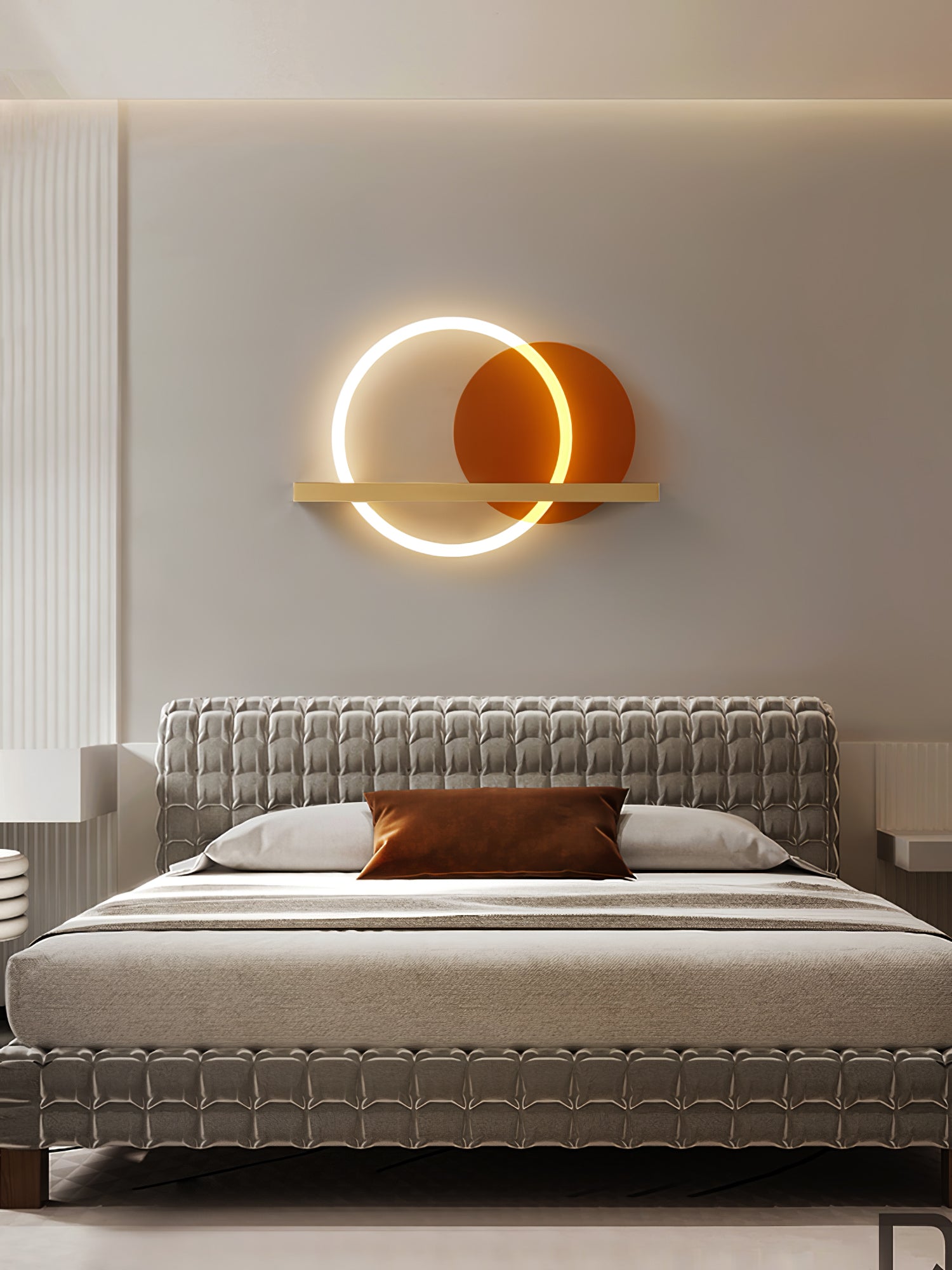 Round Cut Wall Lamp - Lumpaz