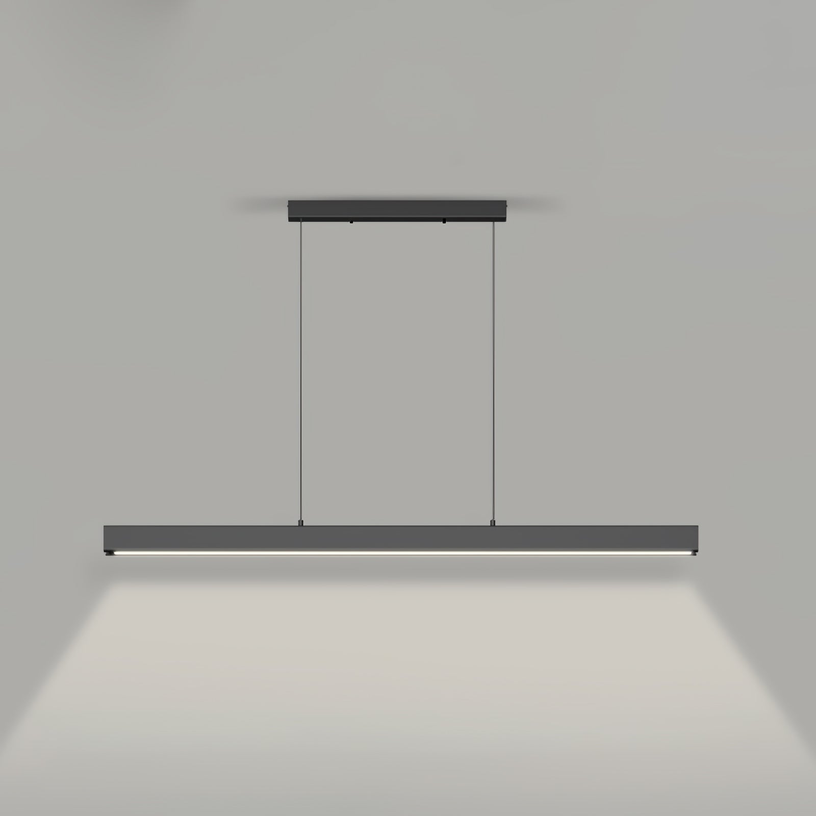 Edge Linear Island Chandelier - Lumpaz