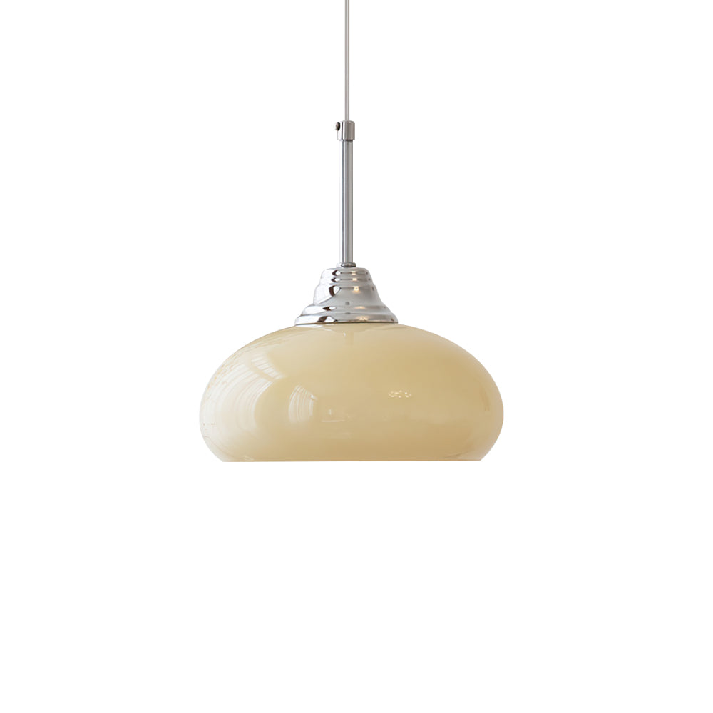 Cream Bell Pendant Lamp - Lumpaz