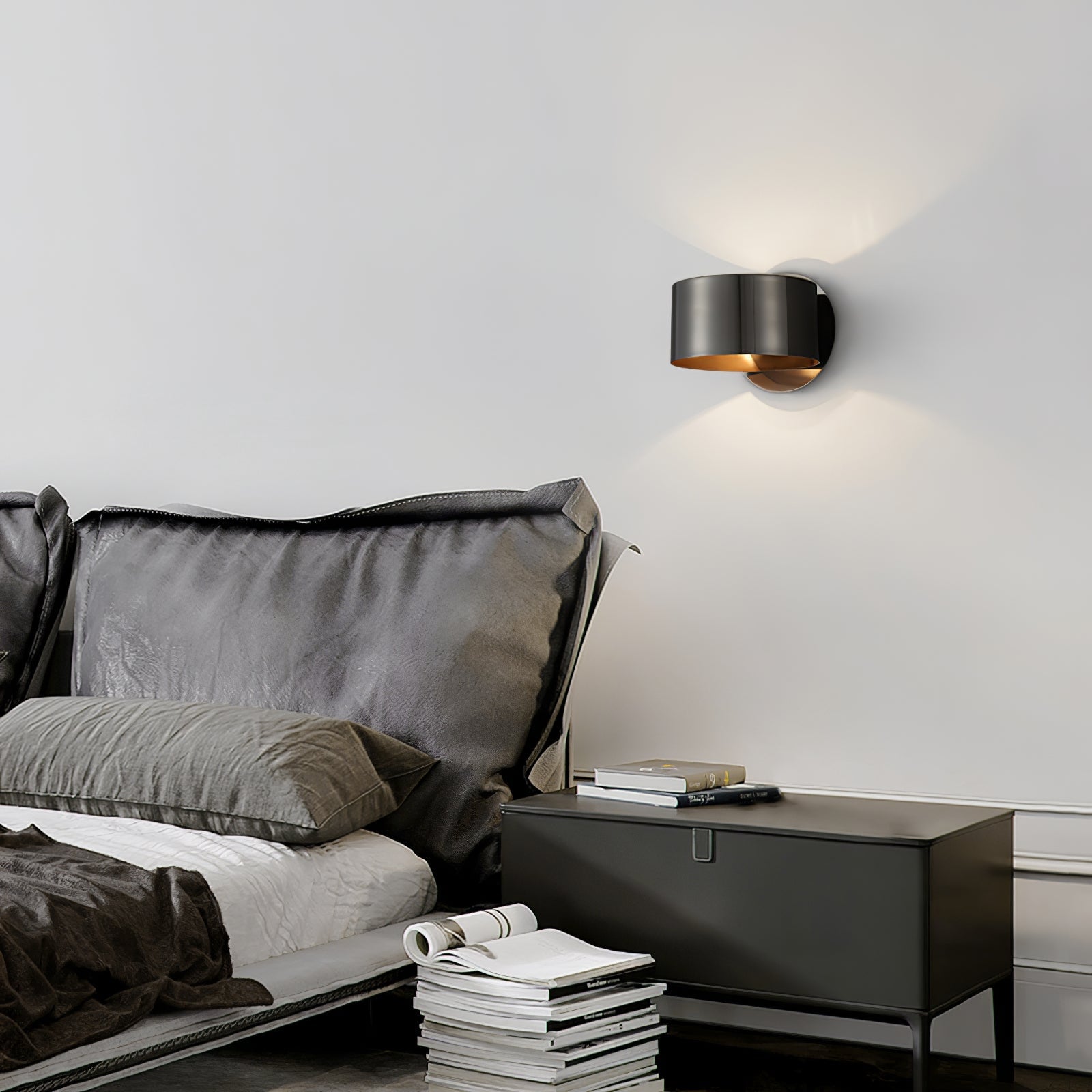 Brass Drum Wall Lamp - Lumpaz