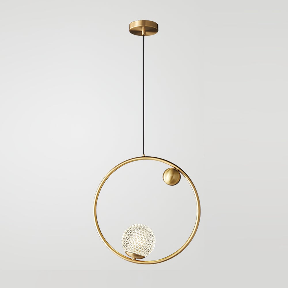 Jupiter Brass Pendant Lamp - Lumpaz