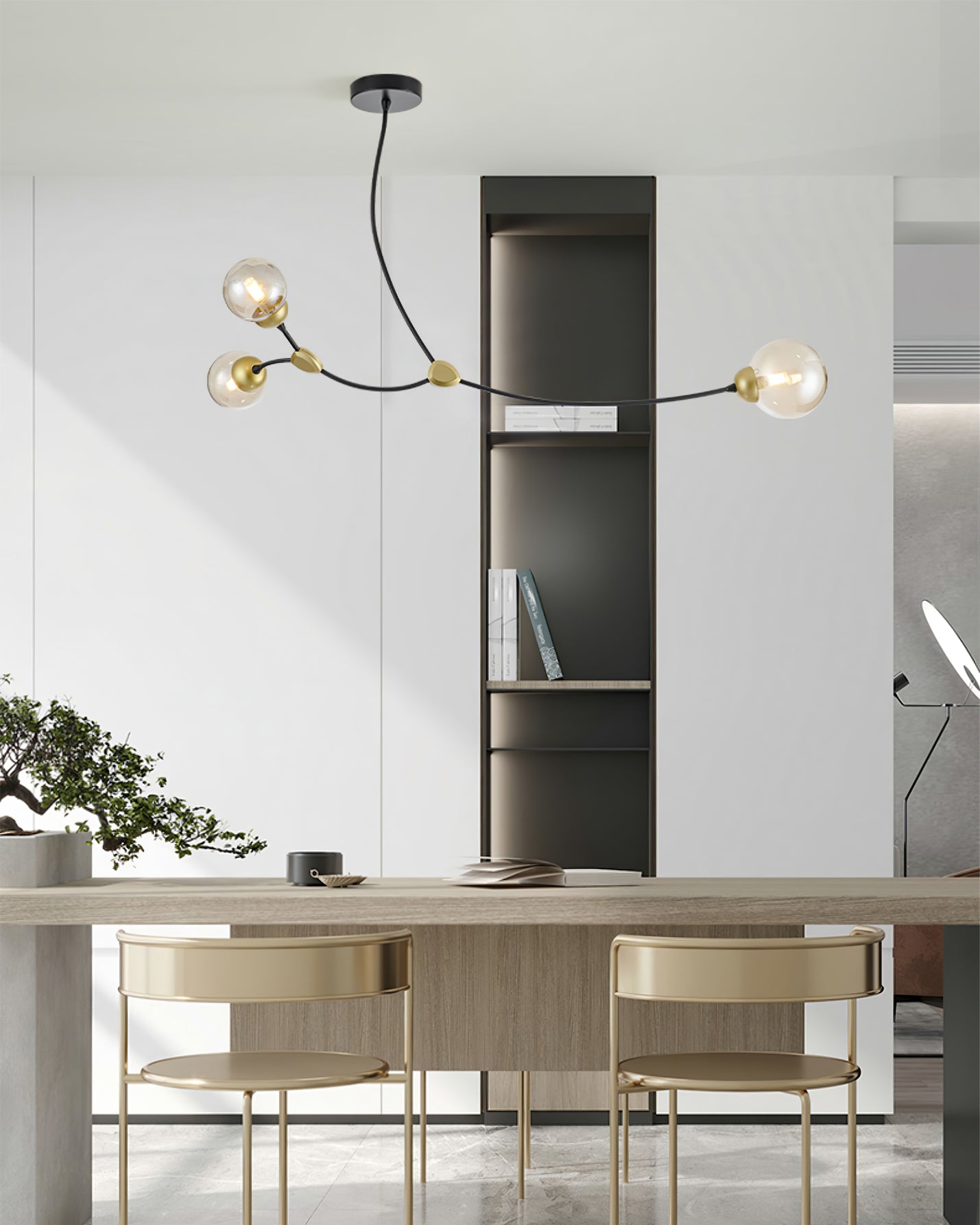 Ivy Vertical Chandelier - Lumpaz