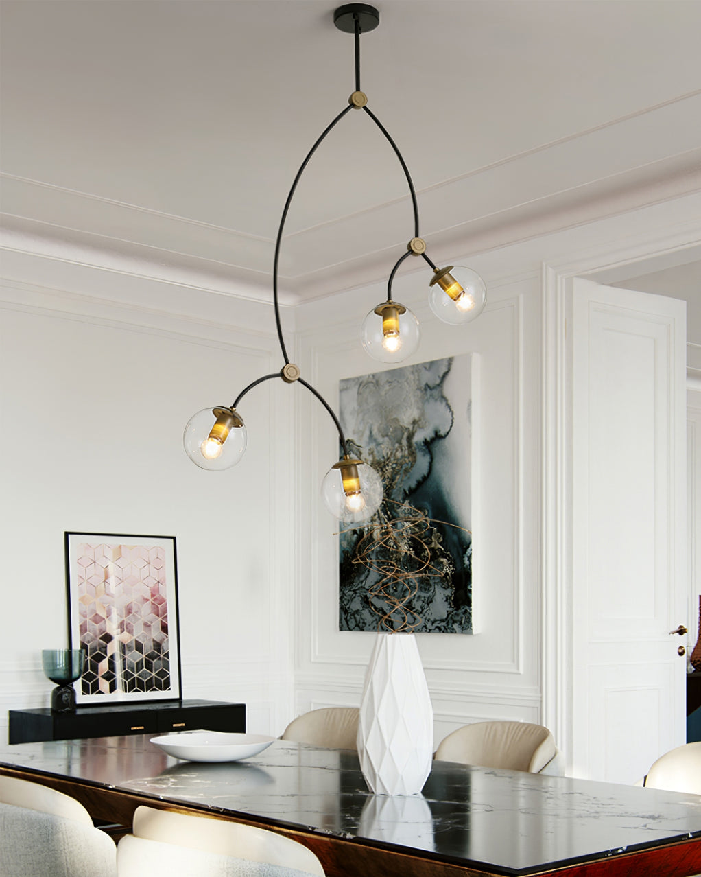 Ivy Vertical Chandelier - Lumpaz