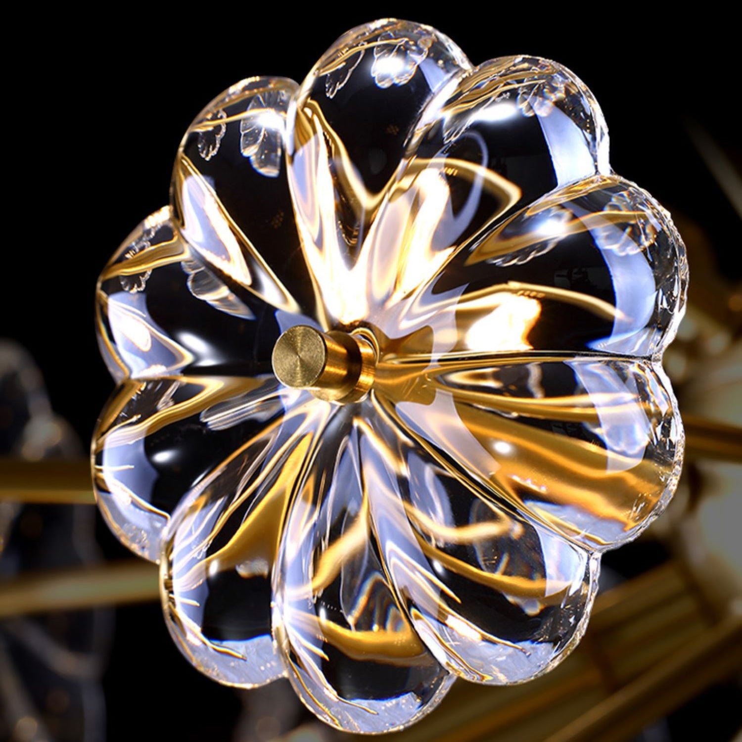 Lamina Crystal Ceiling Light - Lumpaz
