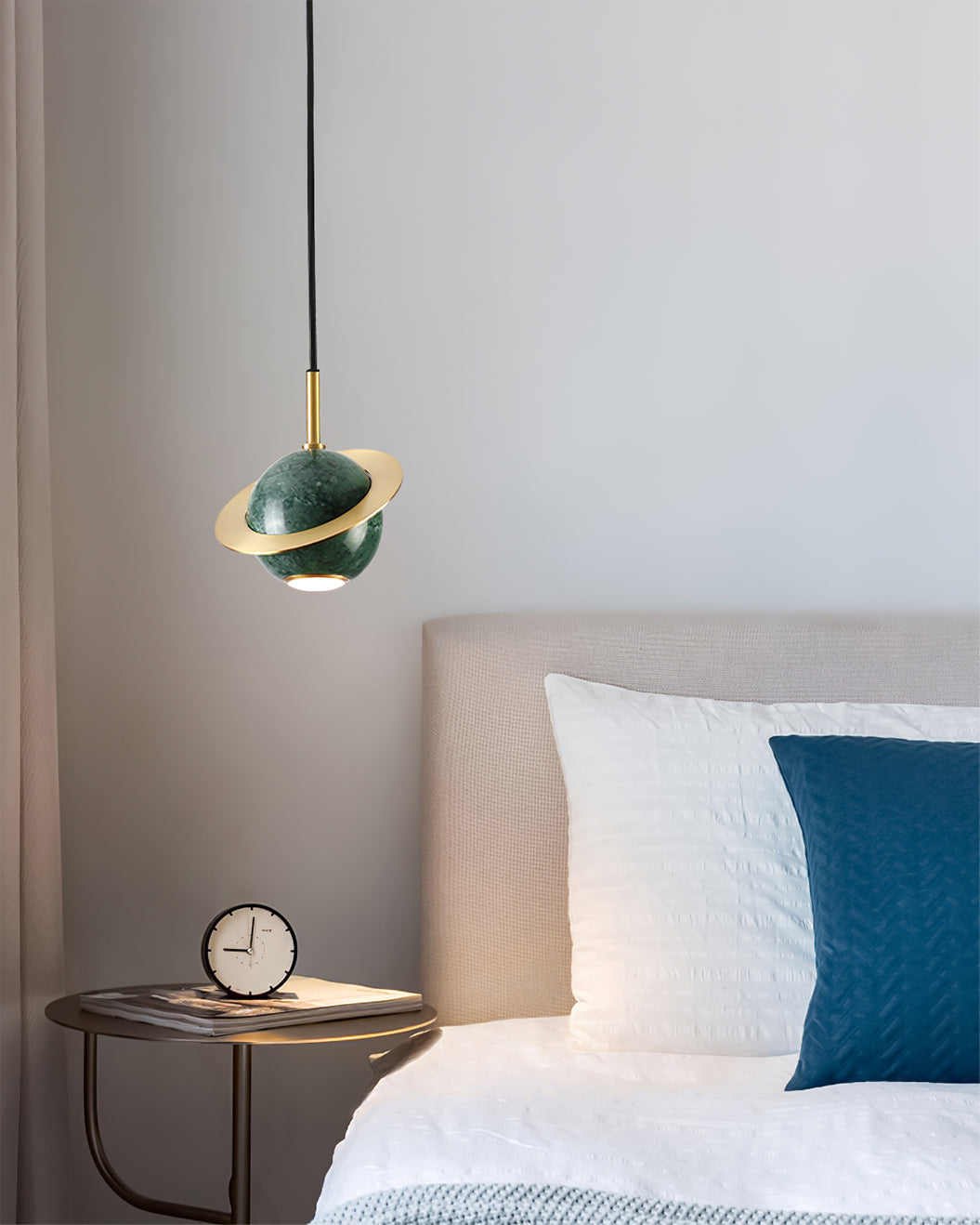 Marble Sphere Pendant Lamp - Lumpaz