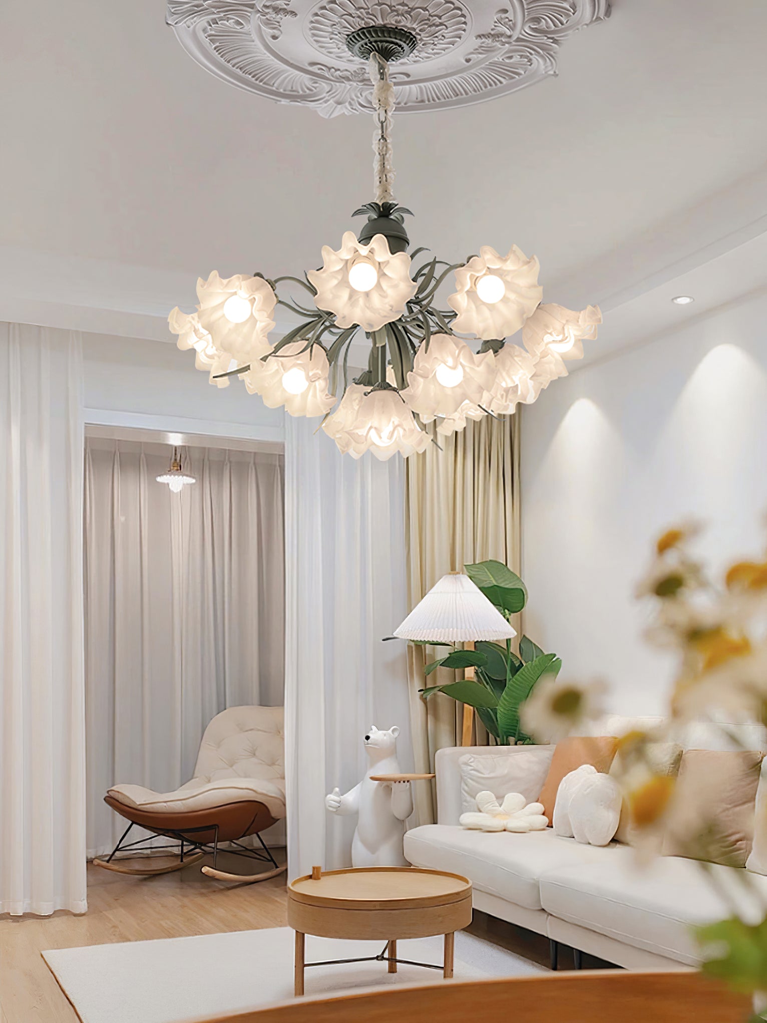 Tole Chandelier - Lumpaz