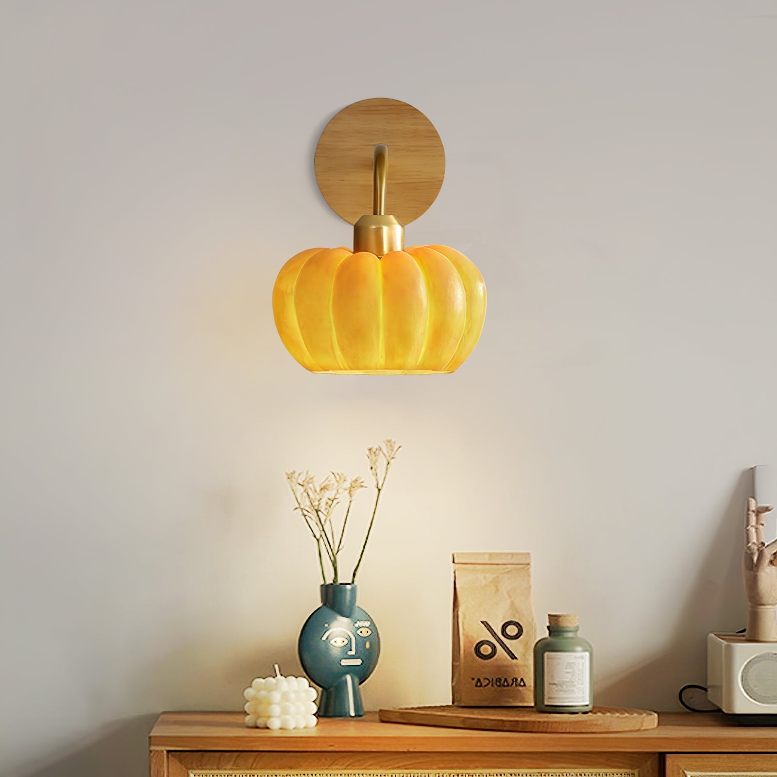 Pumpkin Wall Lamp - Lumpaz