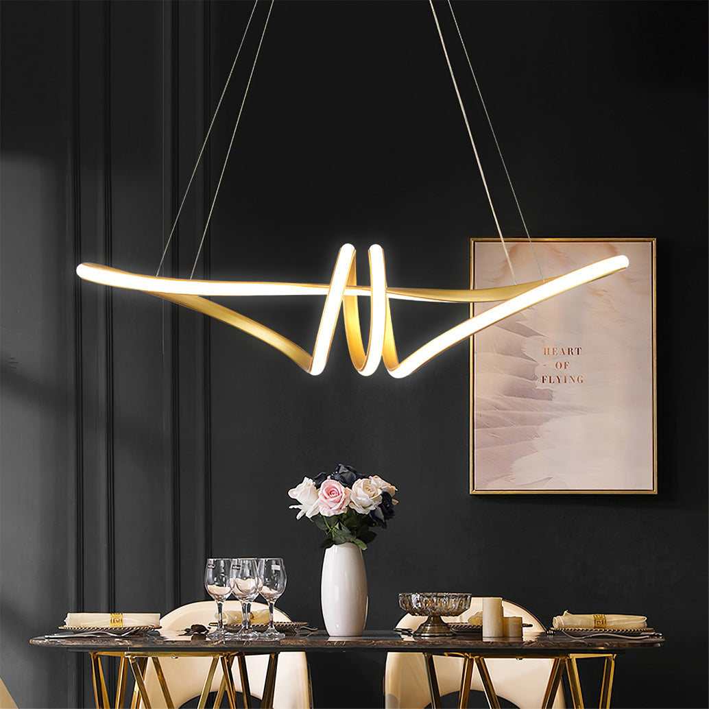 Ribbon Chandelier - Lumpaz