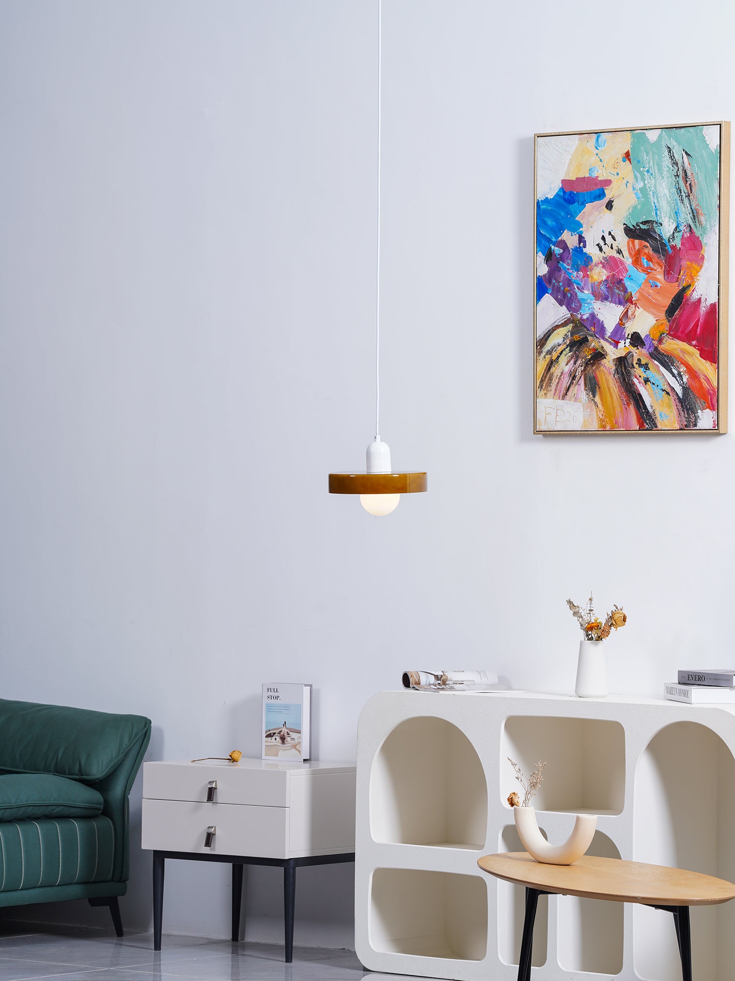 Disc Orb Pendant Lamp - Lumpaz