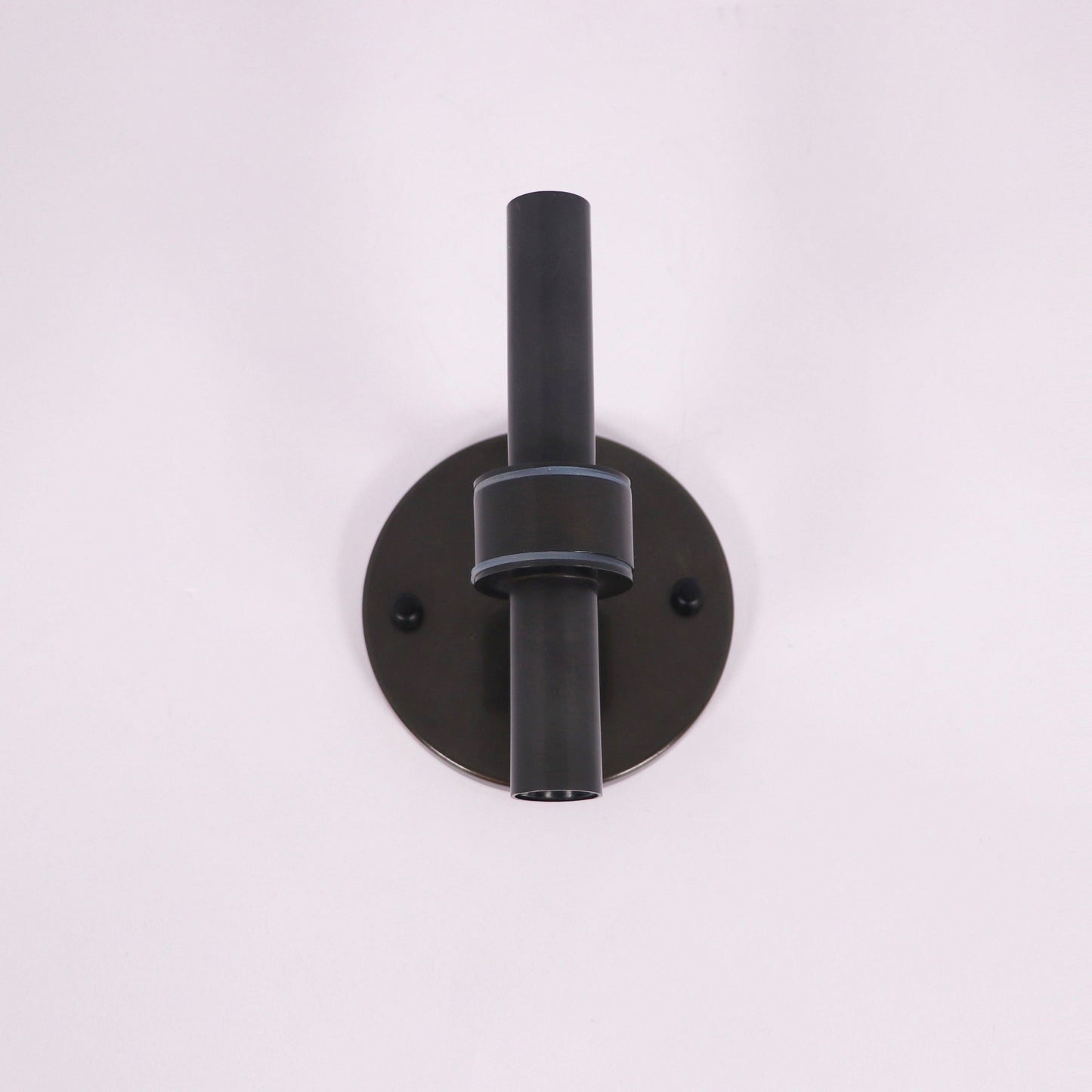 Round White Glass Bedroom Wall Lamp - Lumpaz