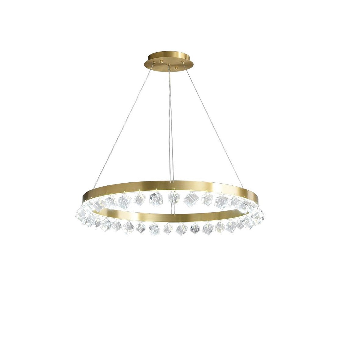 Loop Crystal Chandelier - Lumpaz