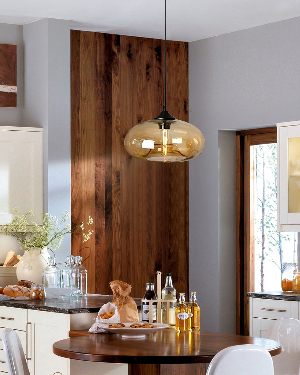 Bella Glass Pendant Lamp - Lumpaz