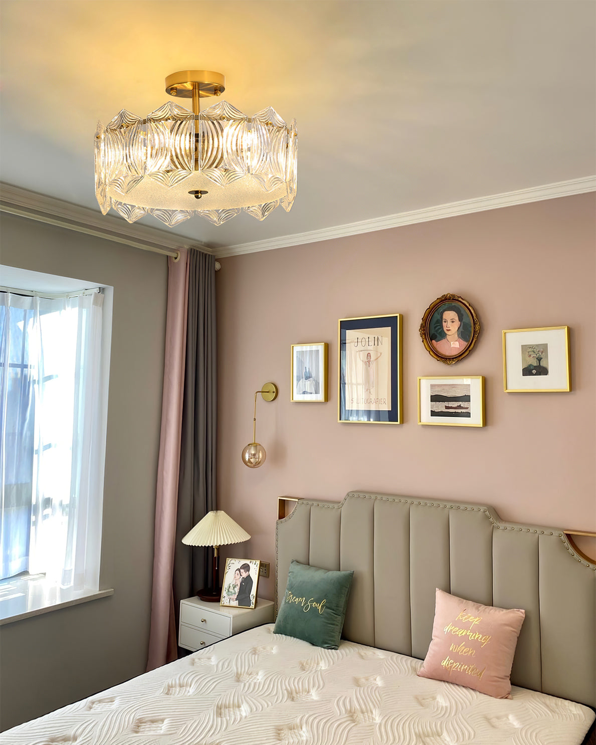 Ruby Round Ceiling Lamp - Lumpaz