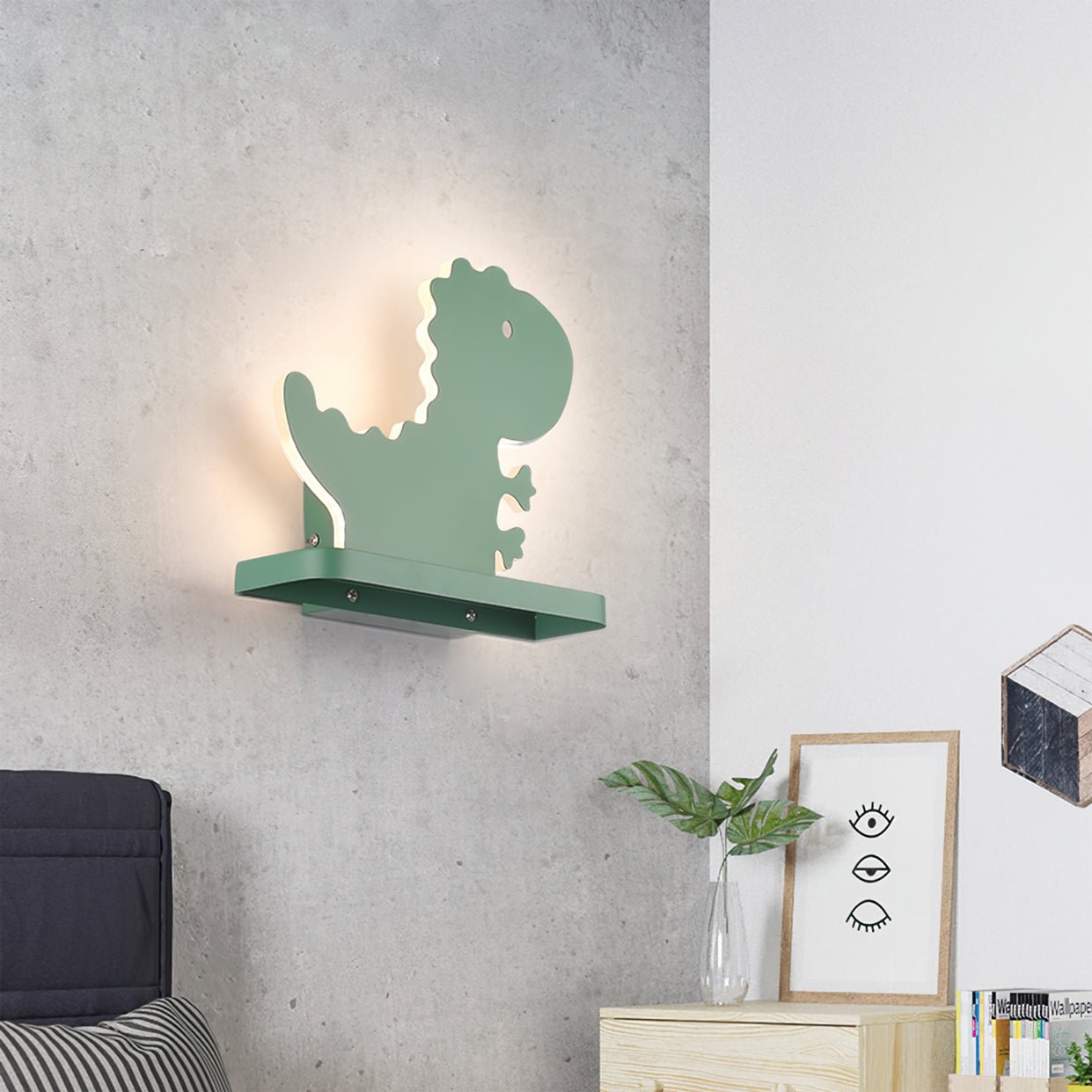Dinosaur Wall Lamp - Lumpaz