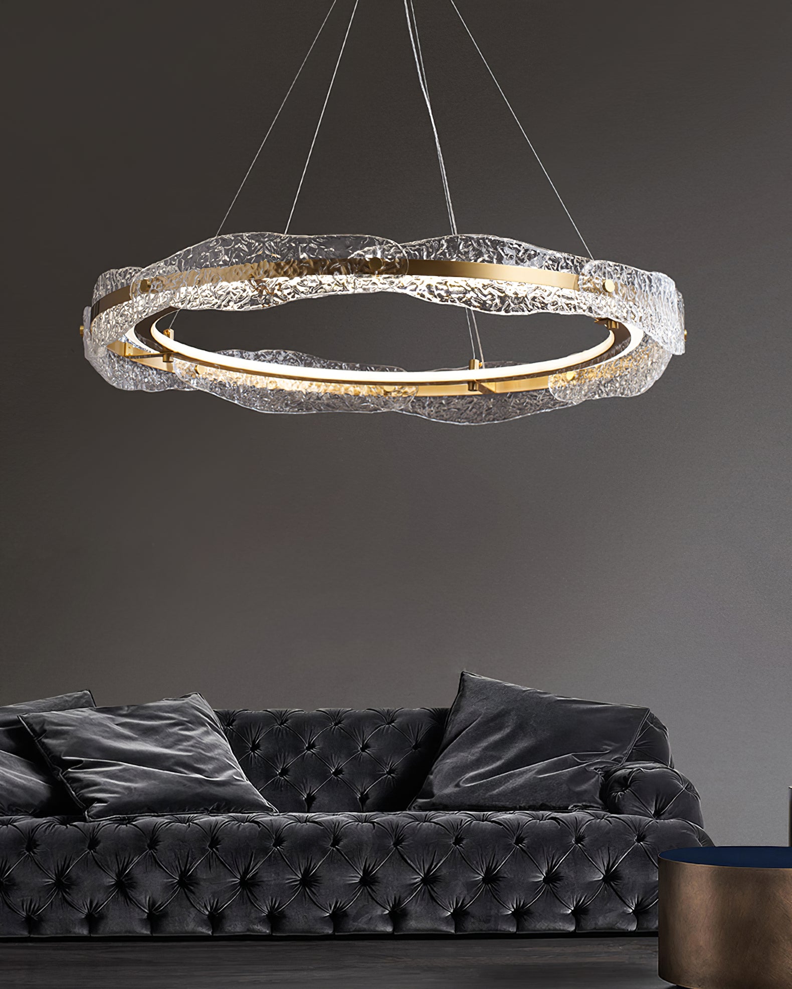 Water Ripple Chandelier - Lumpaz