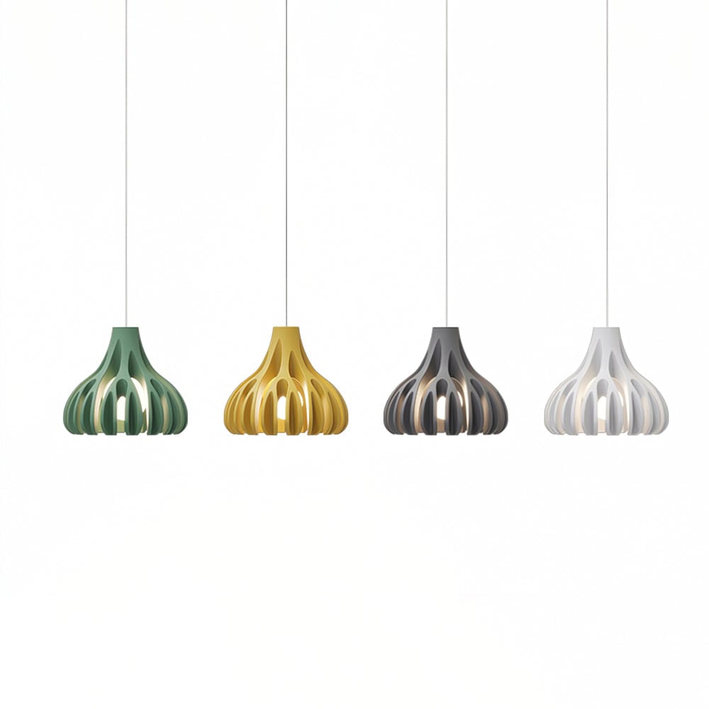 Coral Resin Pendant Lamp - Lumpaz