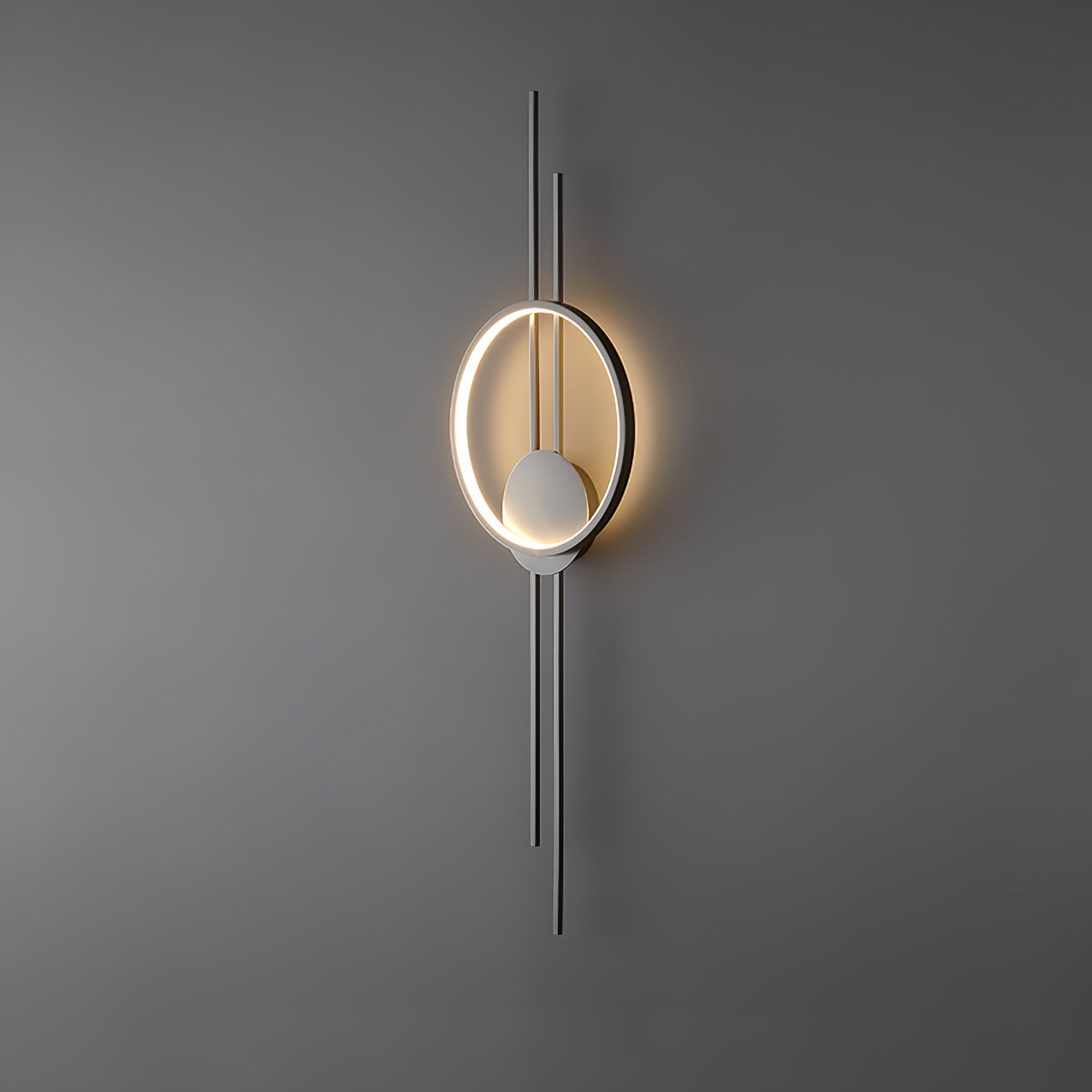 Circle And Line Wall Lamp - Lumpaz