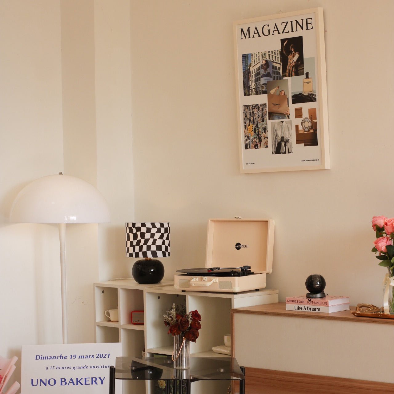 Checkerboard Table Lamp - Lumpaz