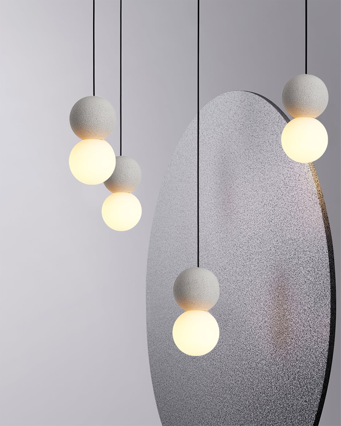Ball Terrazzo Pendant Lamp - Lumpaz