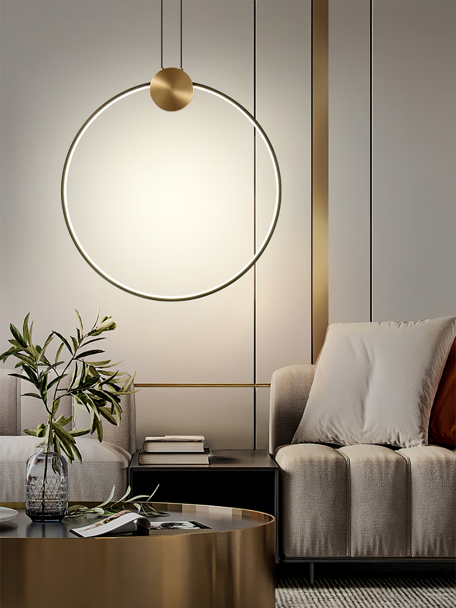 Ring Hanging Pendant Light - Lumpaz