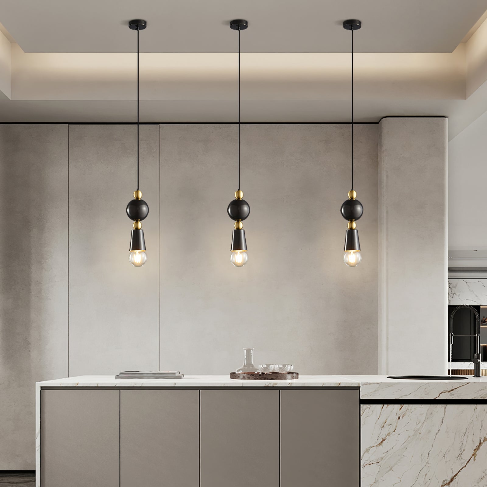 Spindle Pendant Lamp - Lumpaz