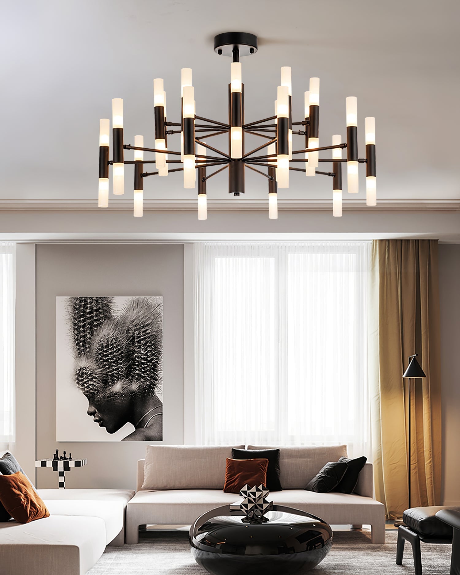 Tube Chandelier - Lumpaz