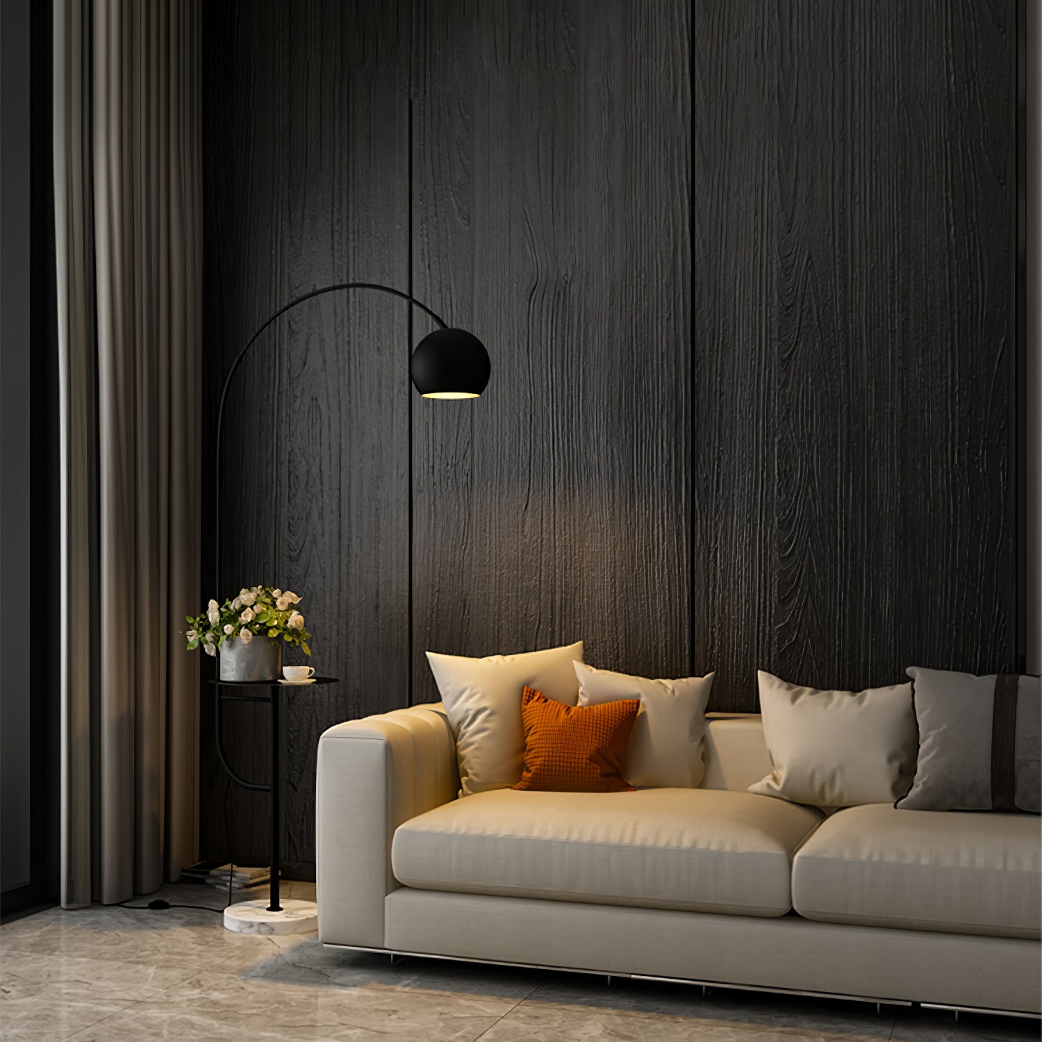 Arc Drawer Floor Lamp - Lumpaz