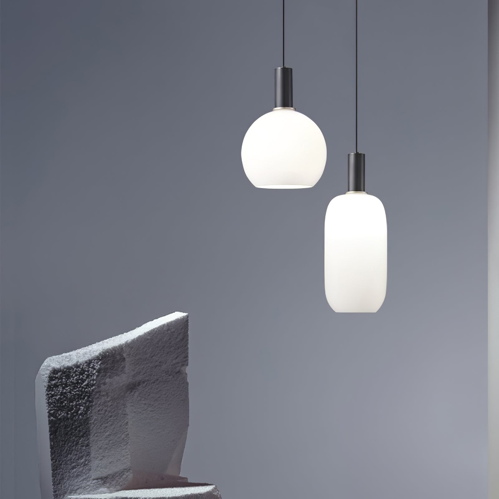 Alton Glass Pendant Light - Lumpaz