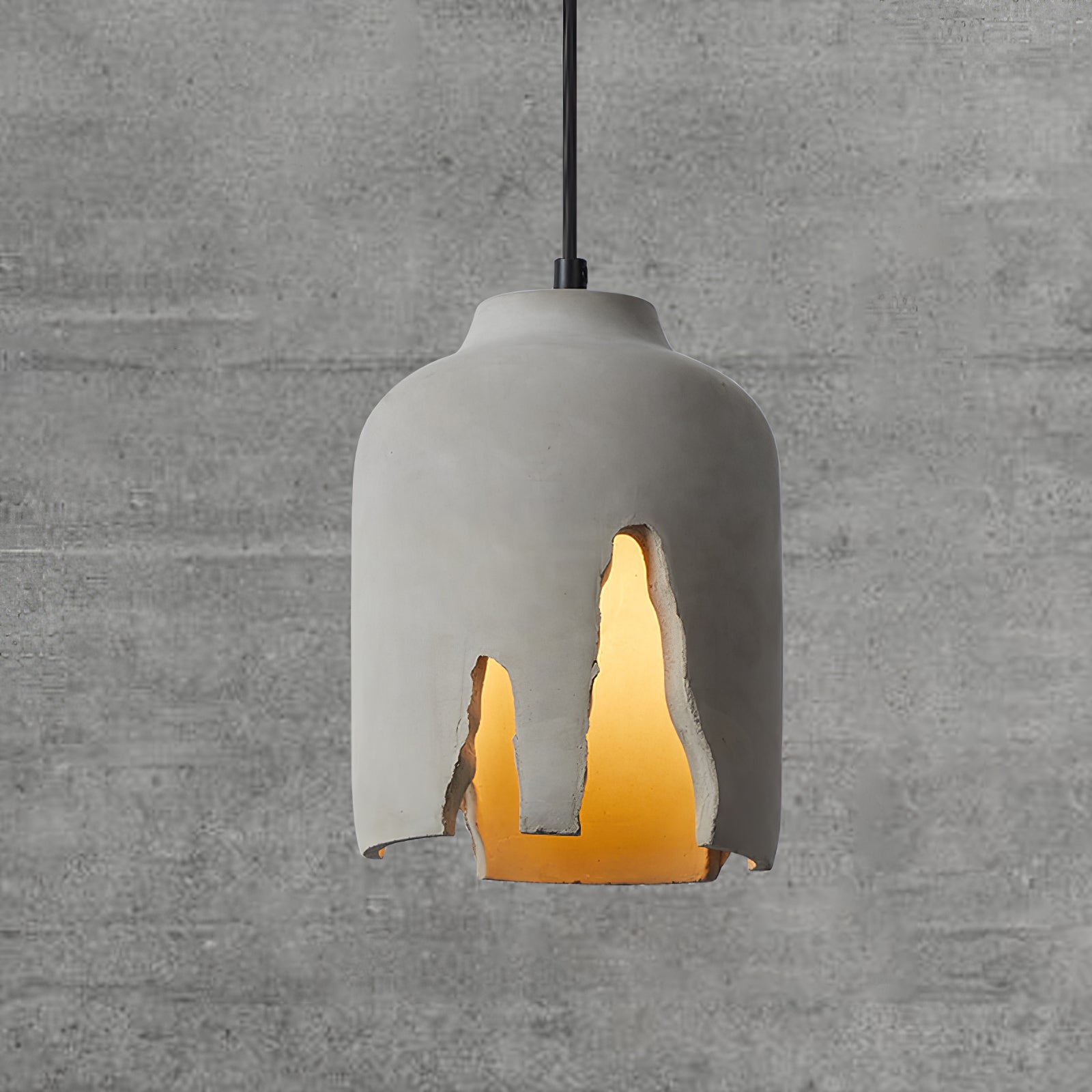 Cement Hanging Lamp - Lumpaz