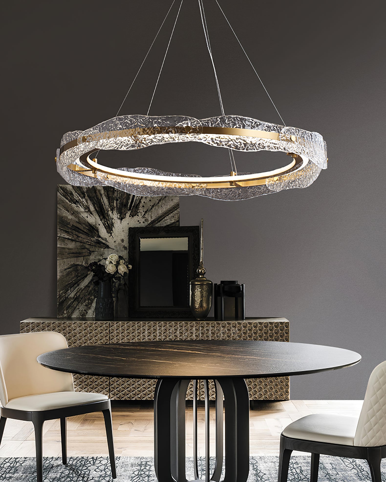 Water Ripple Chandelier - Lumpaz