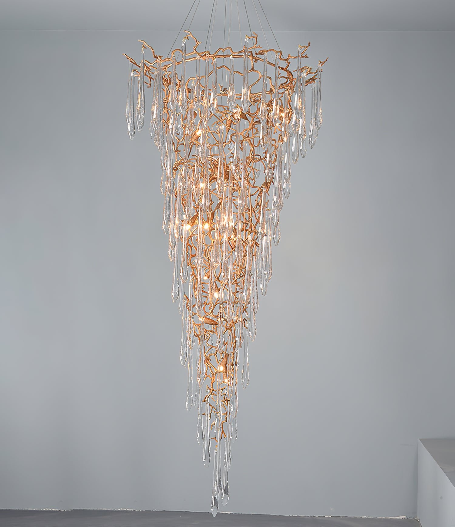 Aqua Parable Chandeliers - Lumpaz