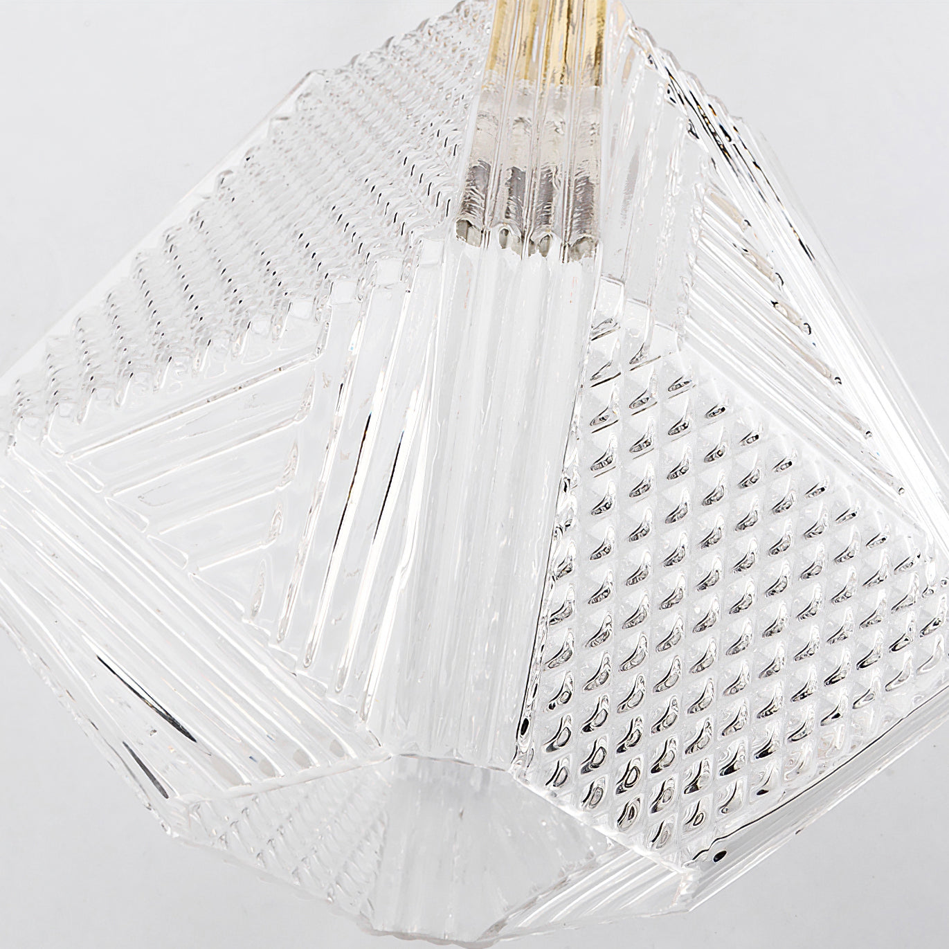 Diamond Cut Art Deco Ceiling Light - Lumpaz