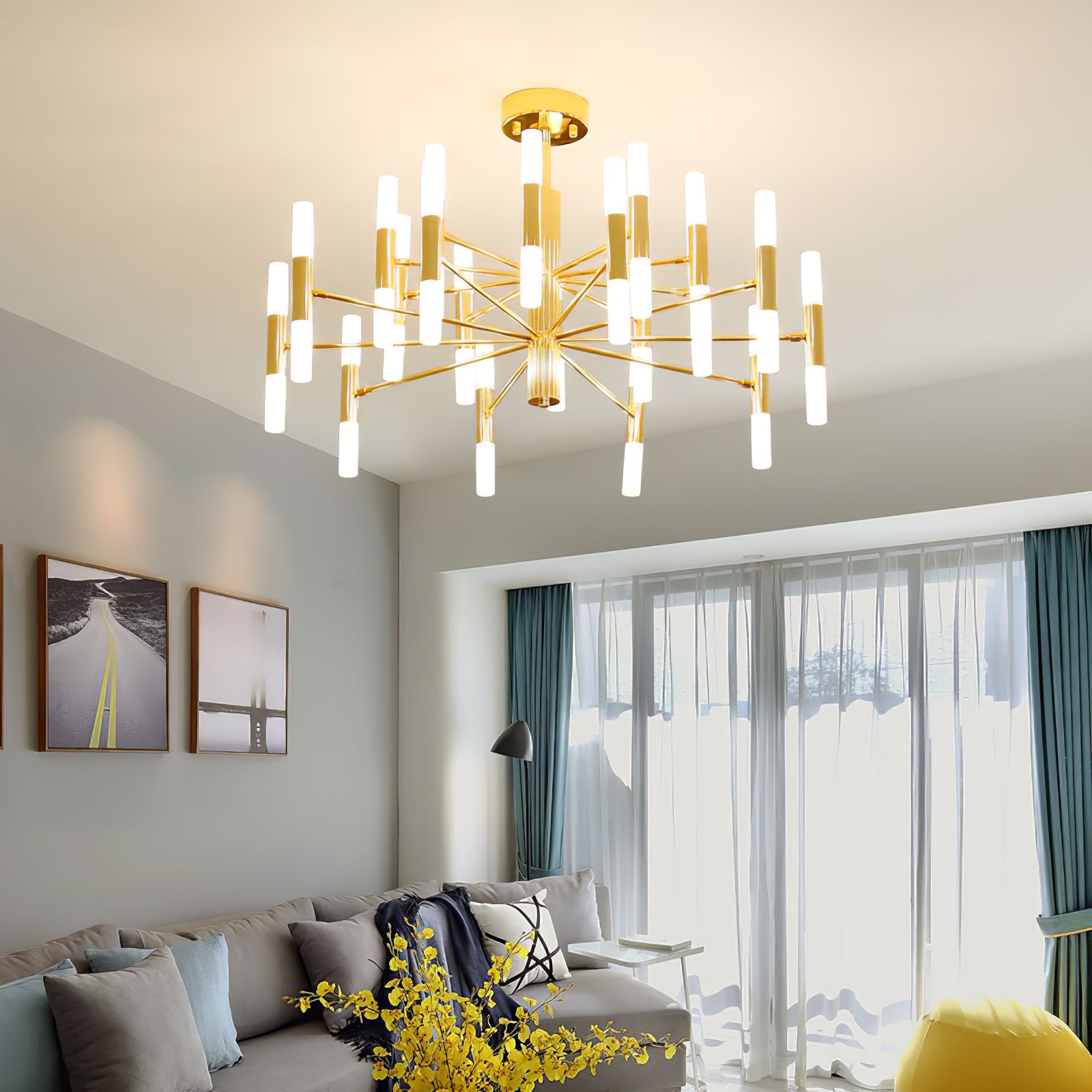 Tube Chandelier - Lumpaz