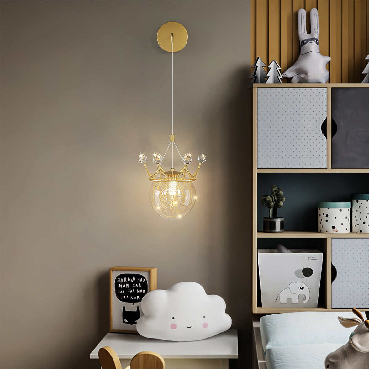 Gypsophila Crown Wall Lamp - Lumpaz