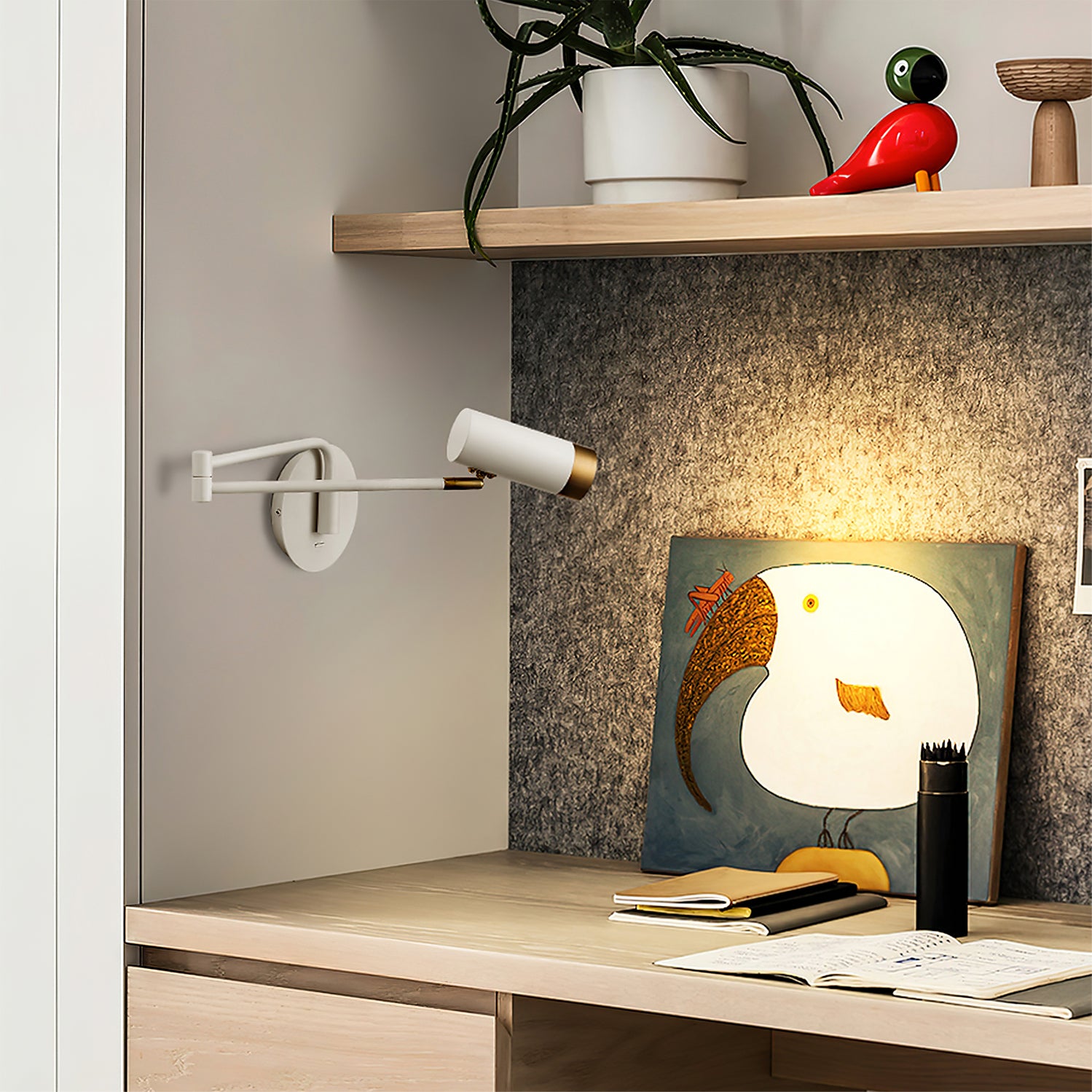 Fumi Swing Wall Lamp - Lumpaz