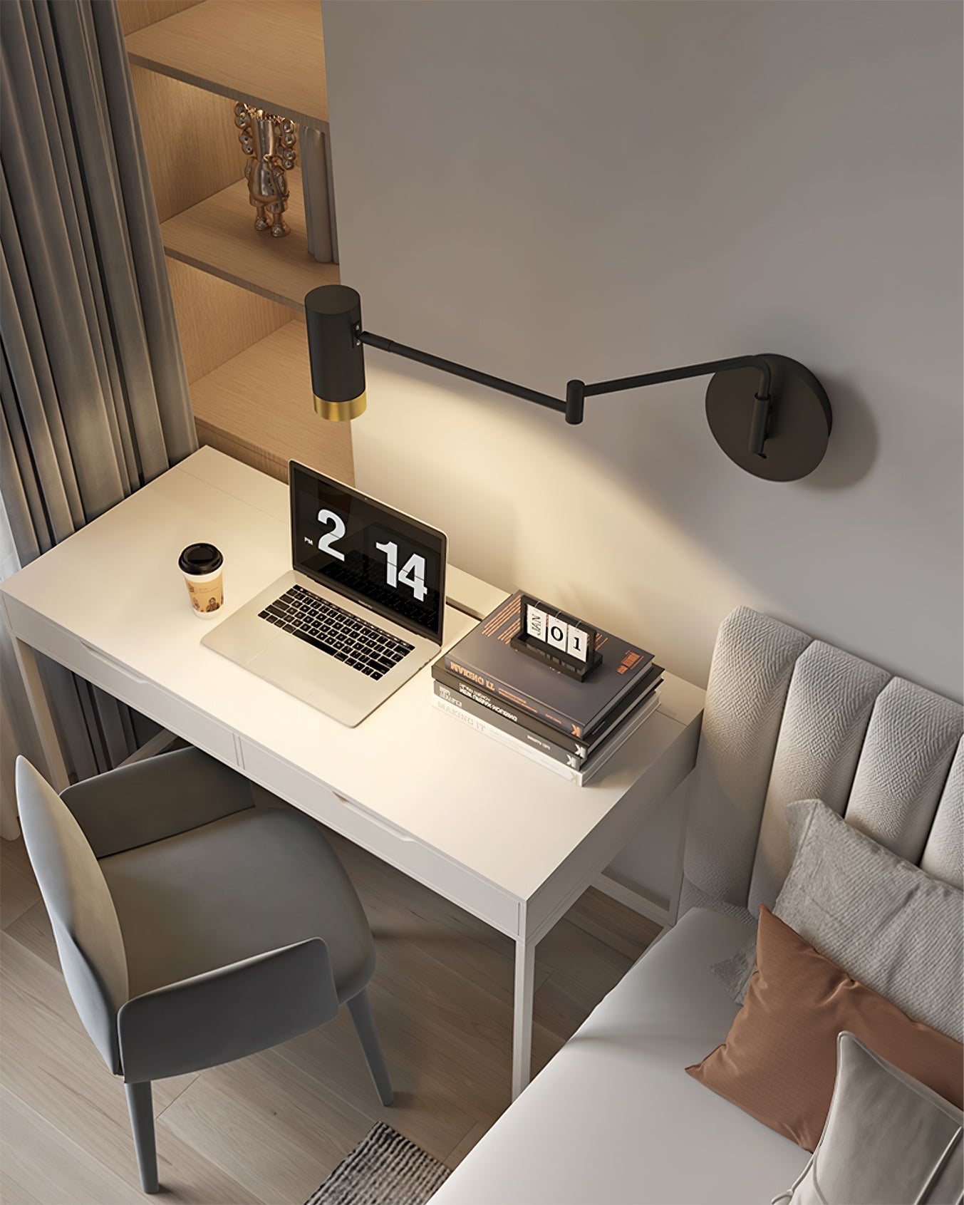 Fumi Swing Wall Lamp - Lumpaz