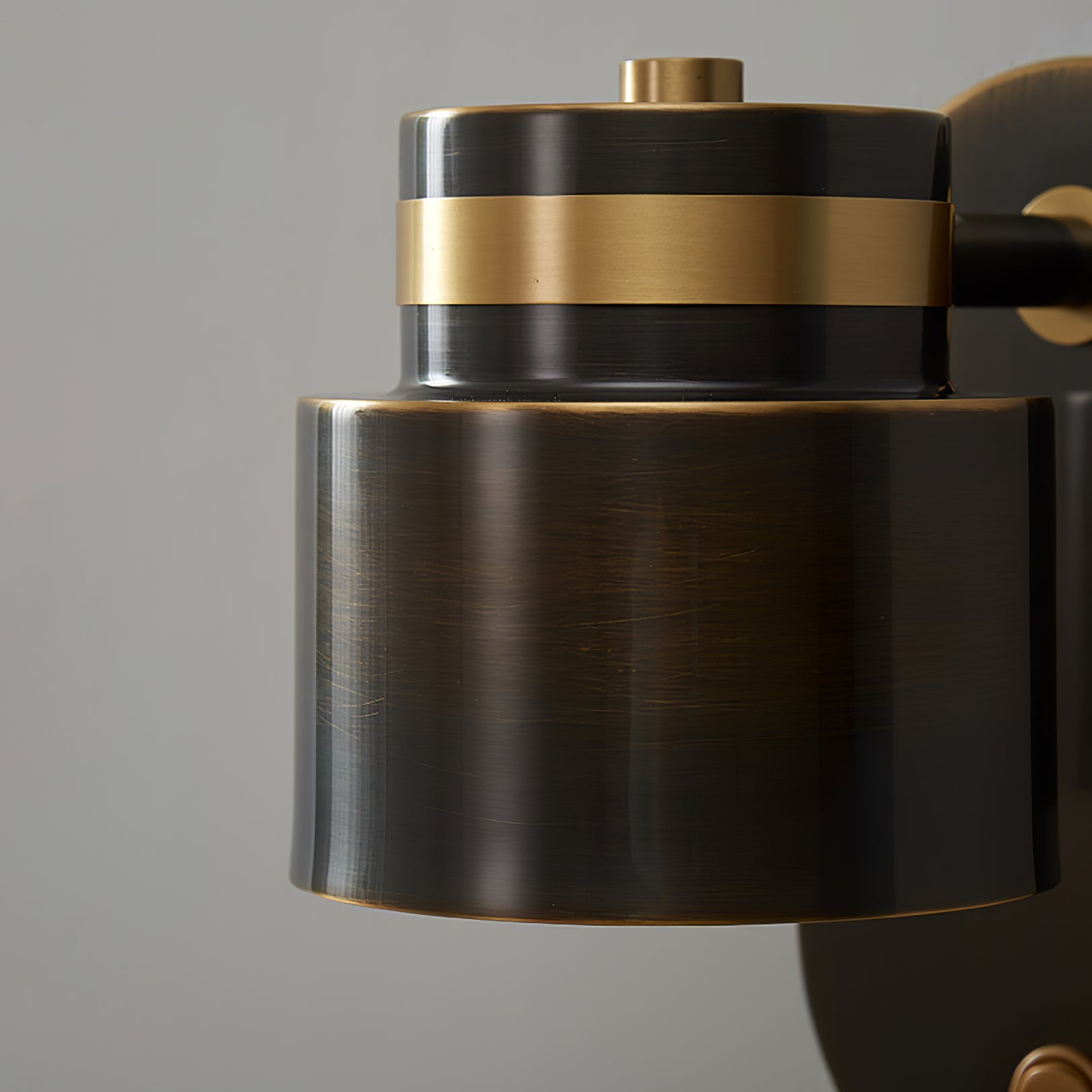 Brass Cylinder Wall Lamp - Lumpaz