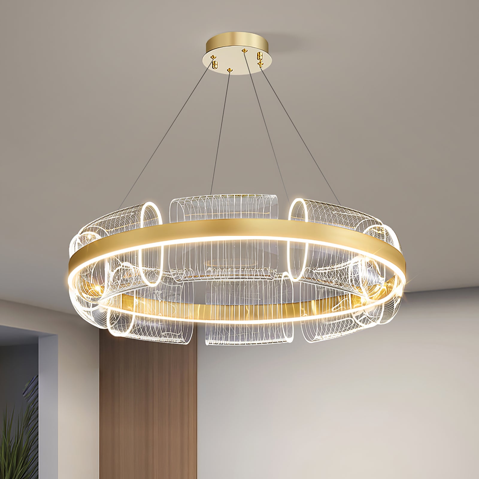 Bangle Rings Chandelier - Lumpaz