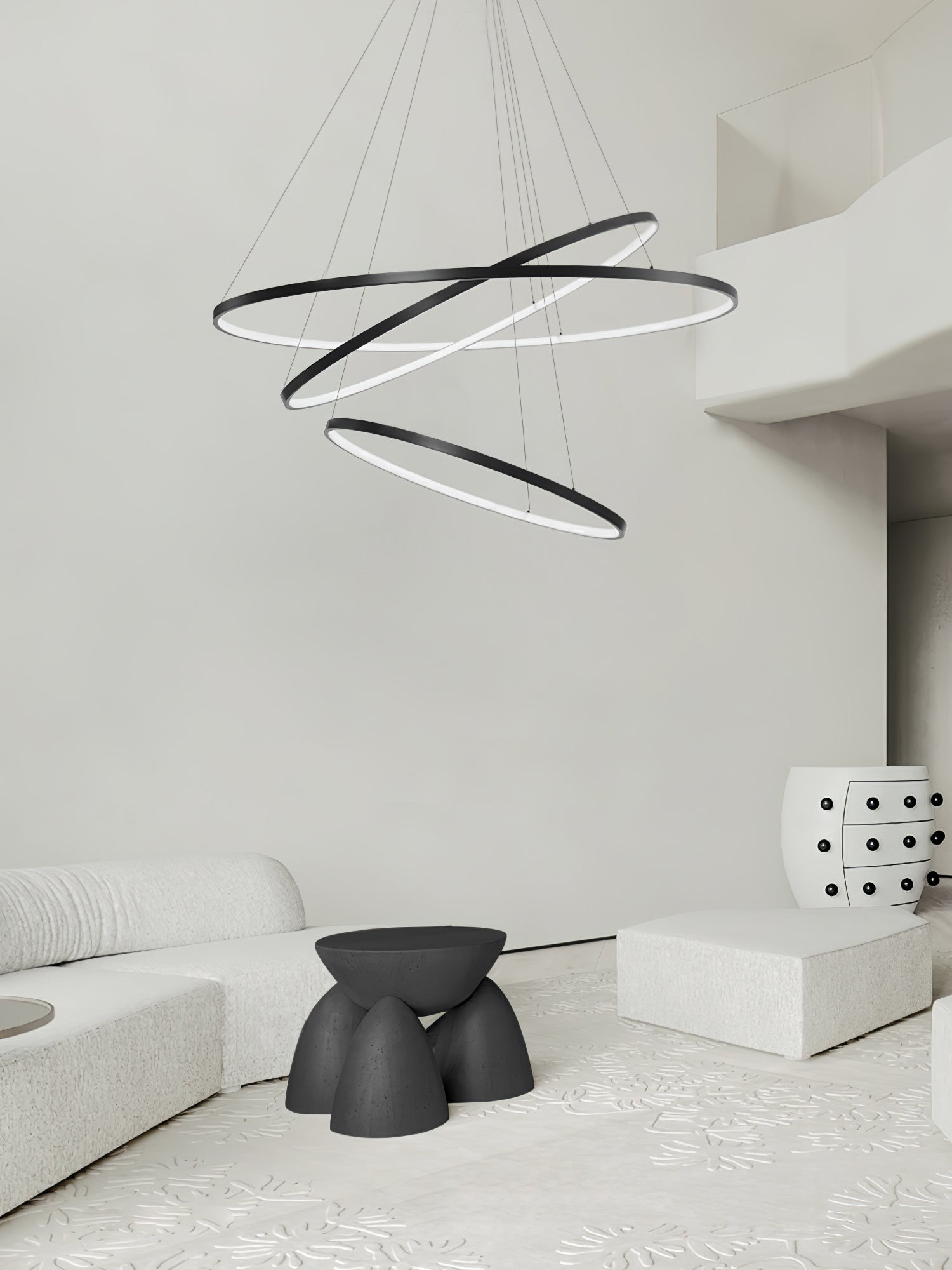 Floating Ring Chandelier - Lumpaz