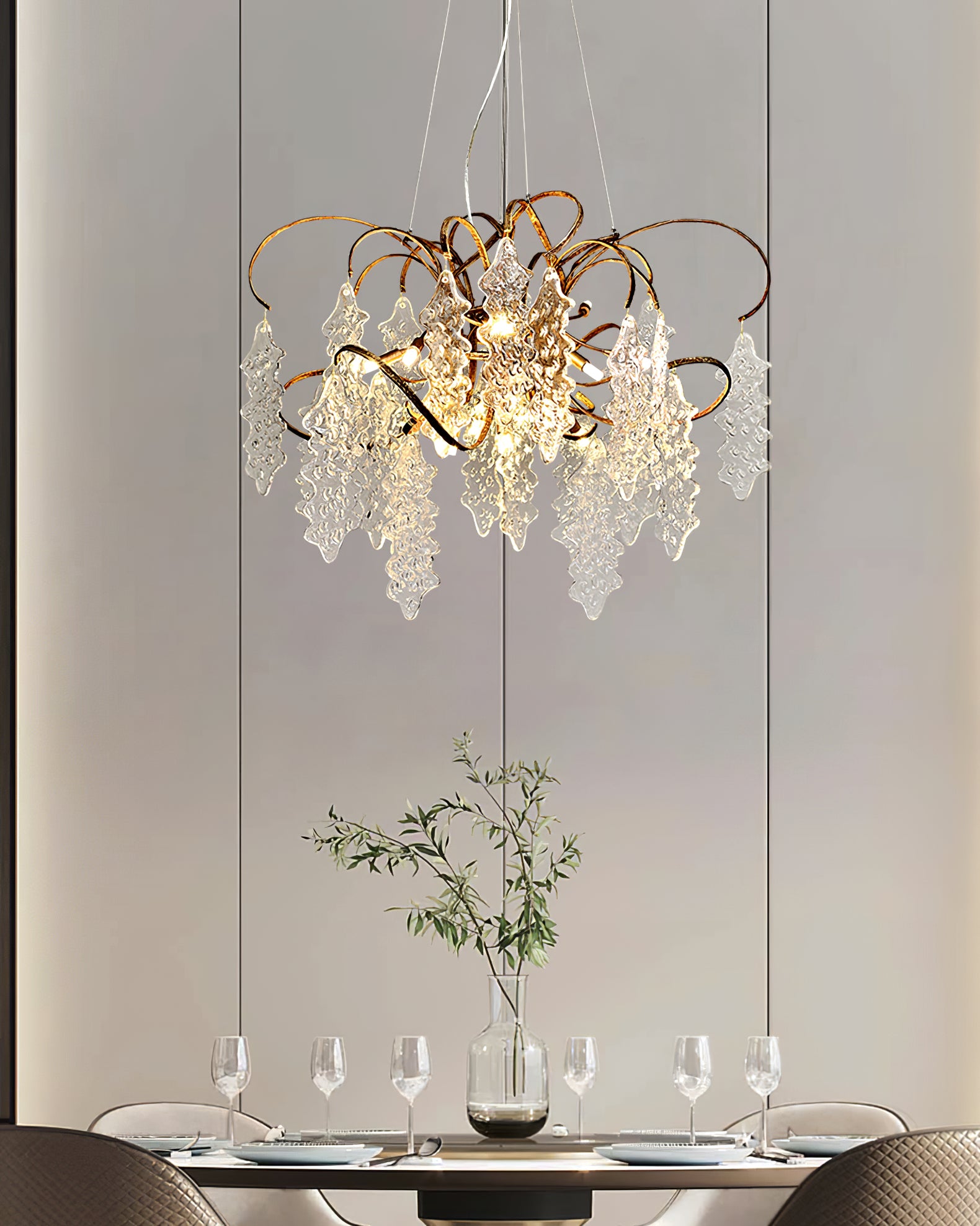 Niagara Round Chandelier - Lumpaz