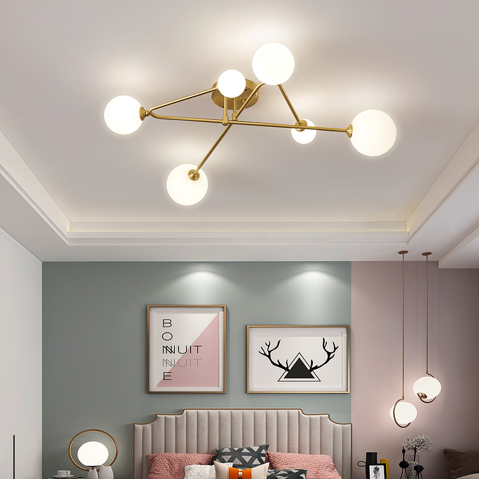 Sputnik Ceiling Lamp - Lumpaz
