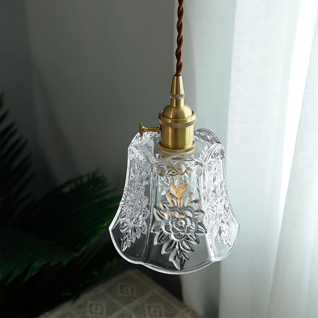 Flower Glass Pendant Lamp - Lumpaz