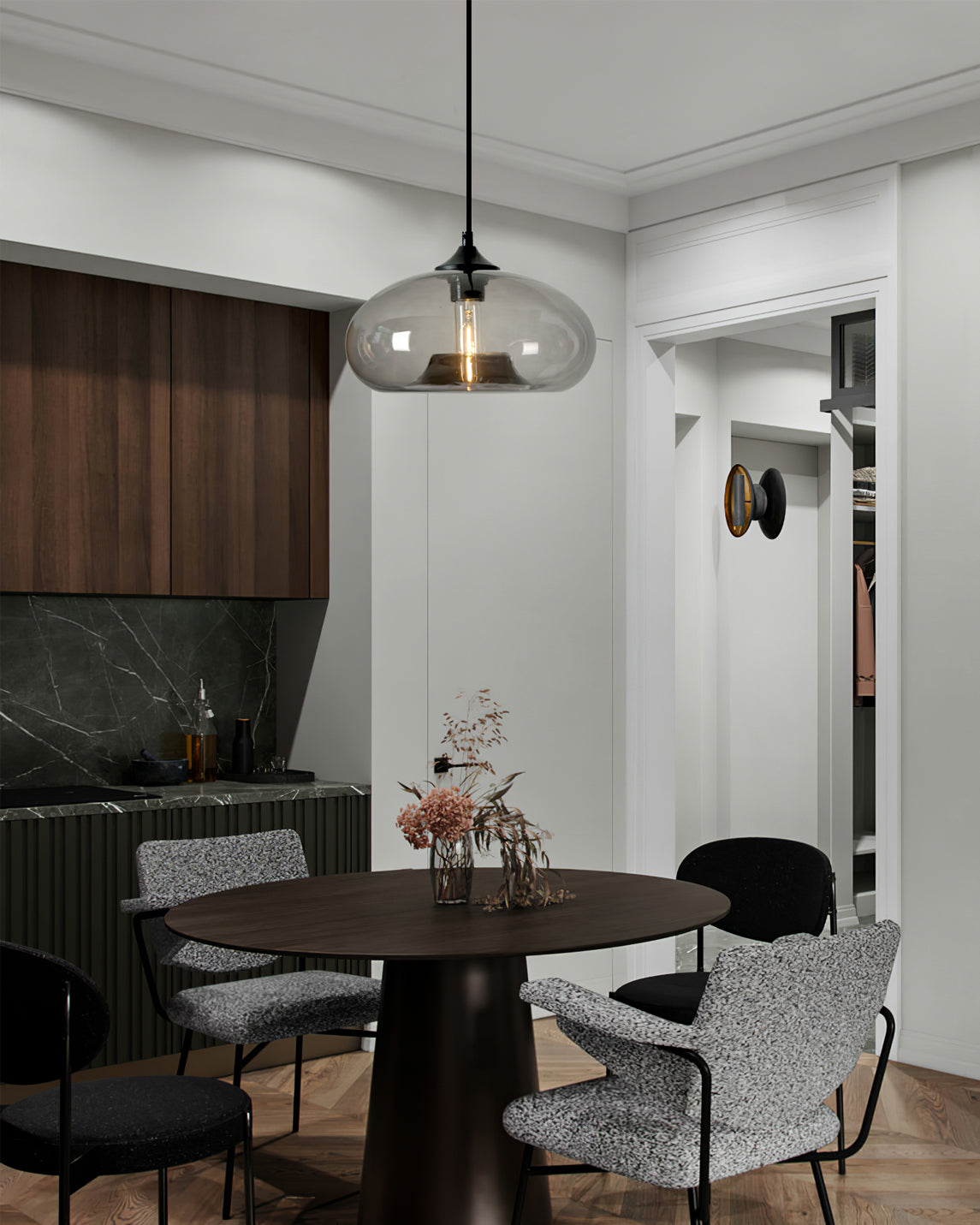 Bella Glass Pendant Lamp - Lumpaz