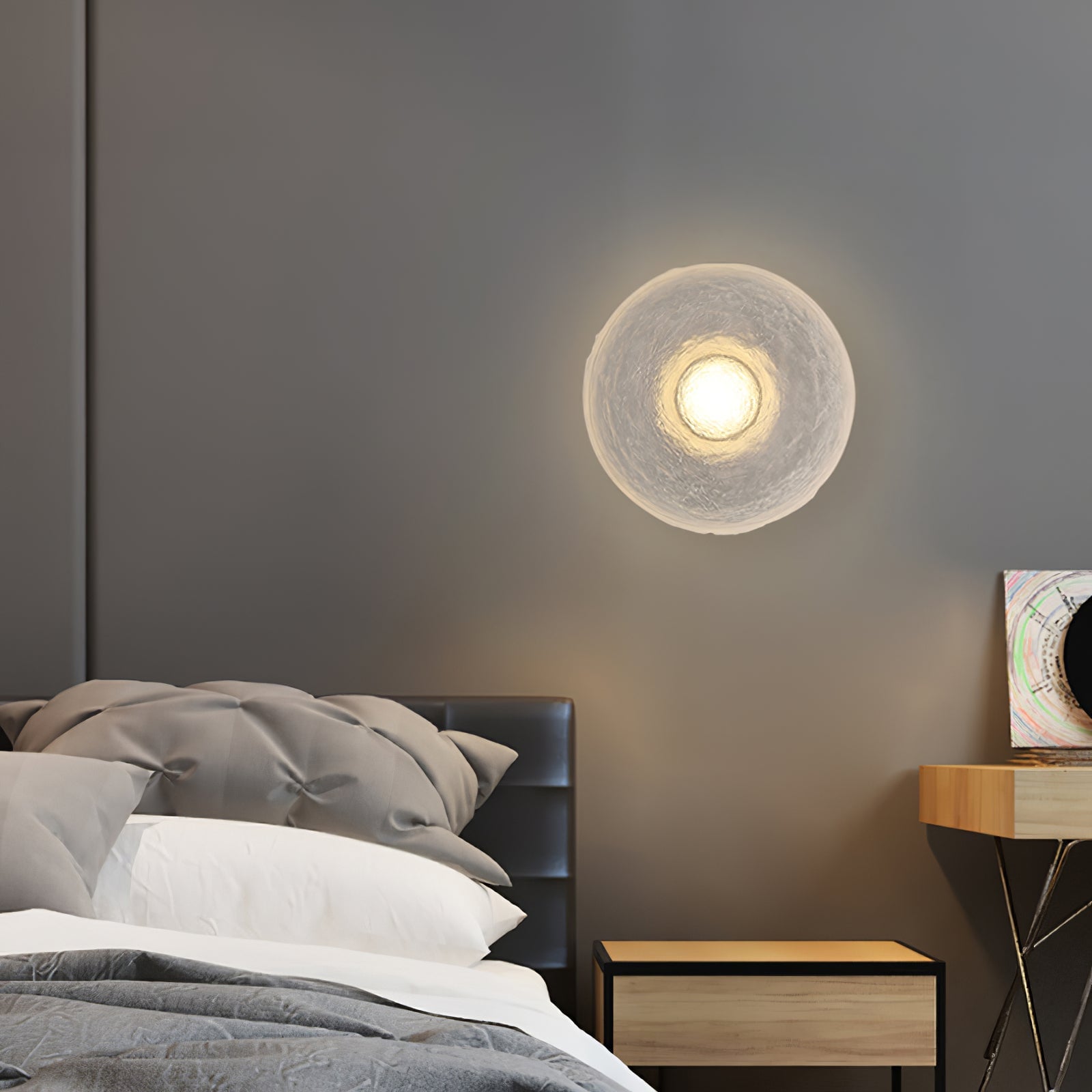Eclipse Resin Wall Lamp - Lumpaz