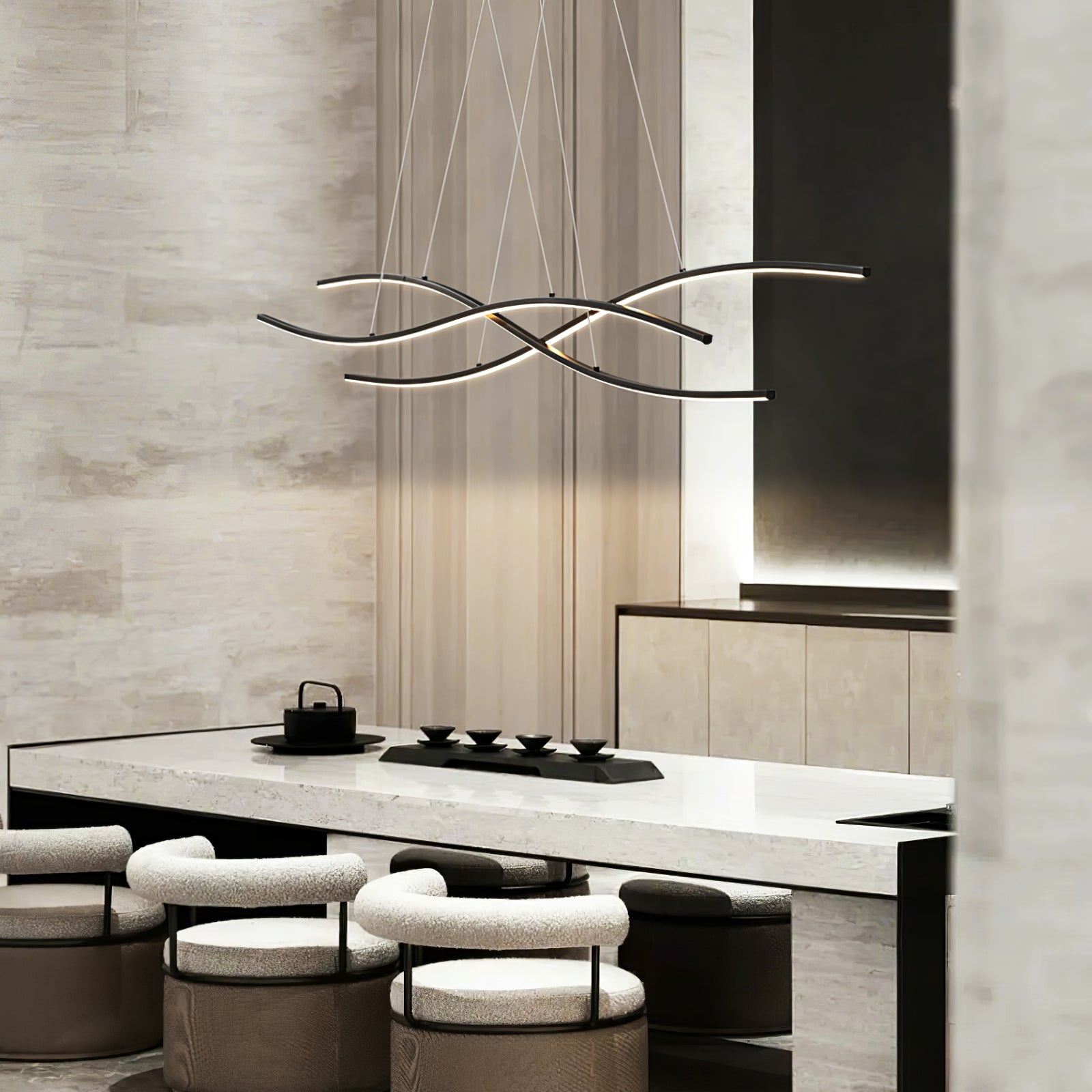 Wave Pendant Lamp - Lumpaz